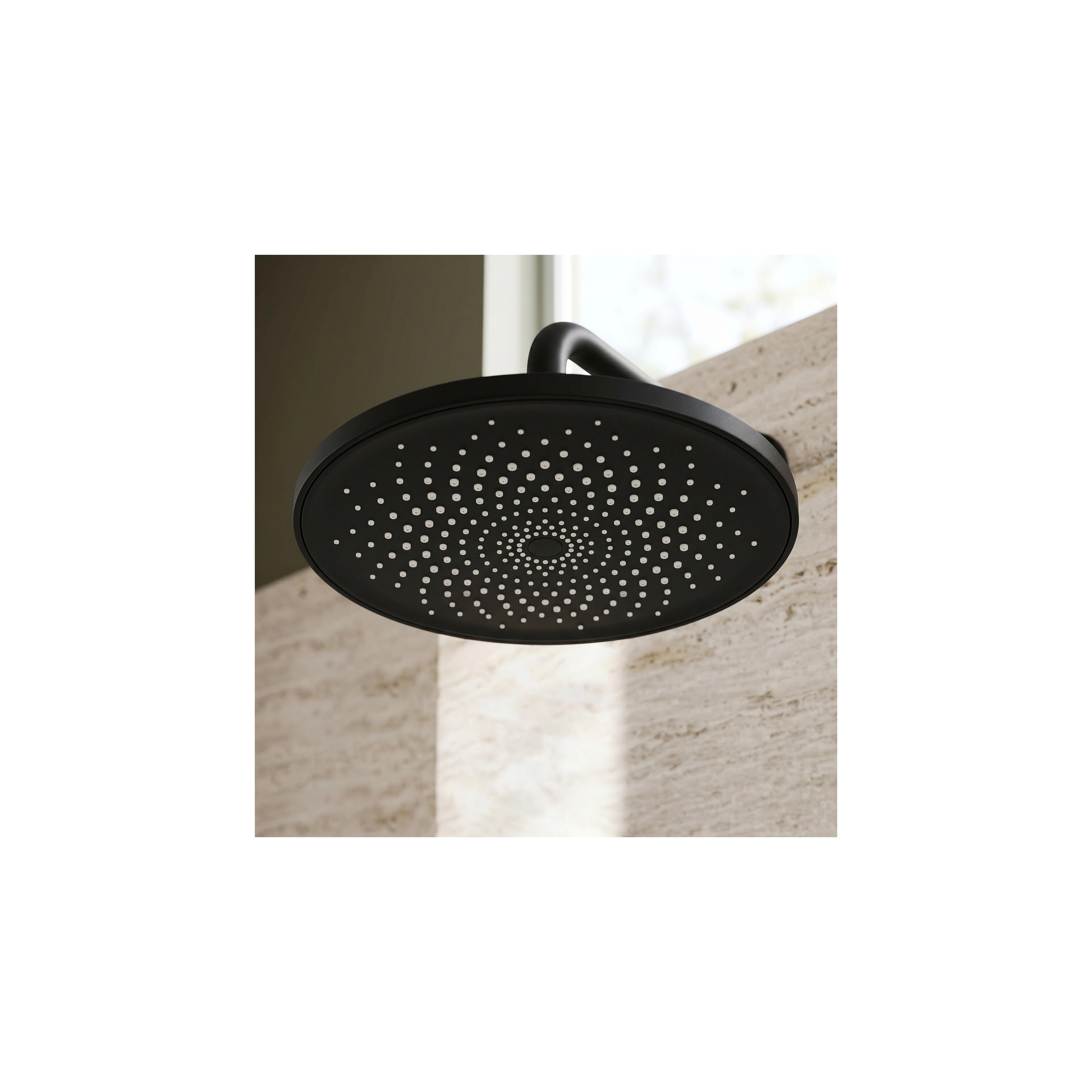 Okrugla tuš ruža REA JS-021B Black