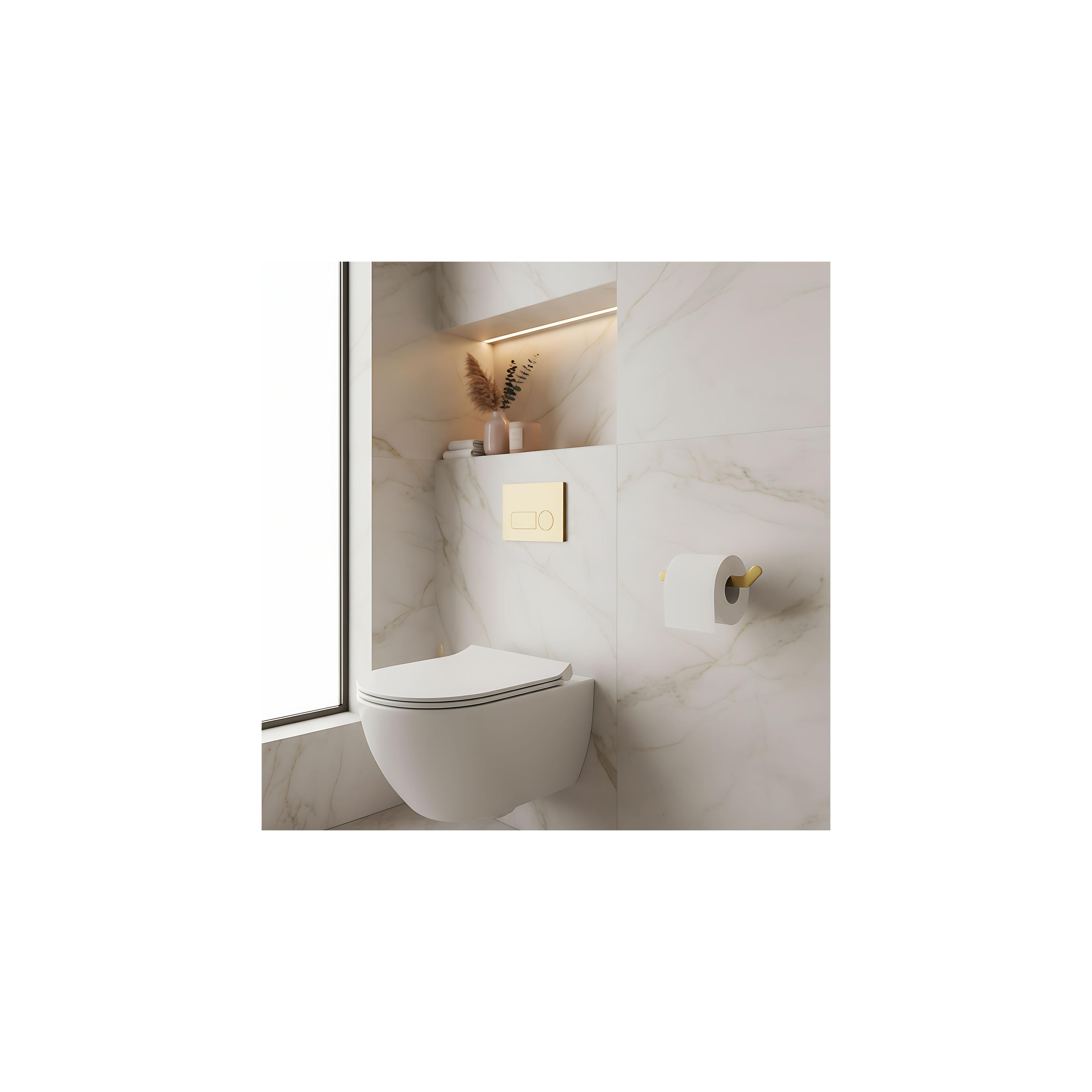 Halter für Toilettenpapier 109 Til Brush Gold