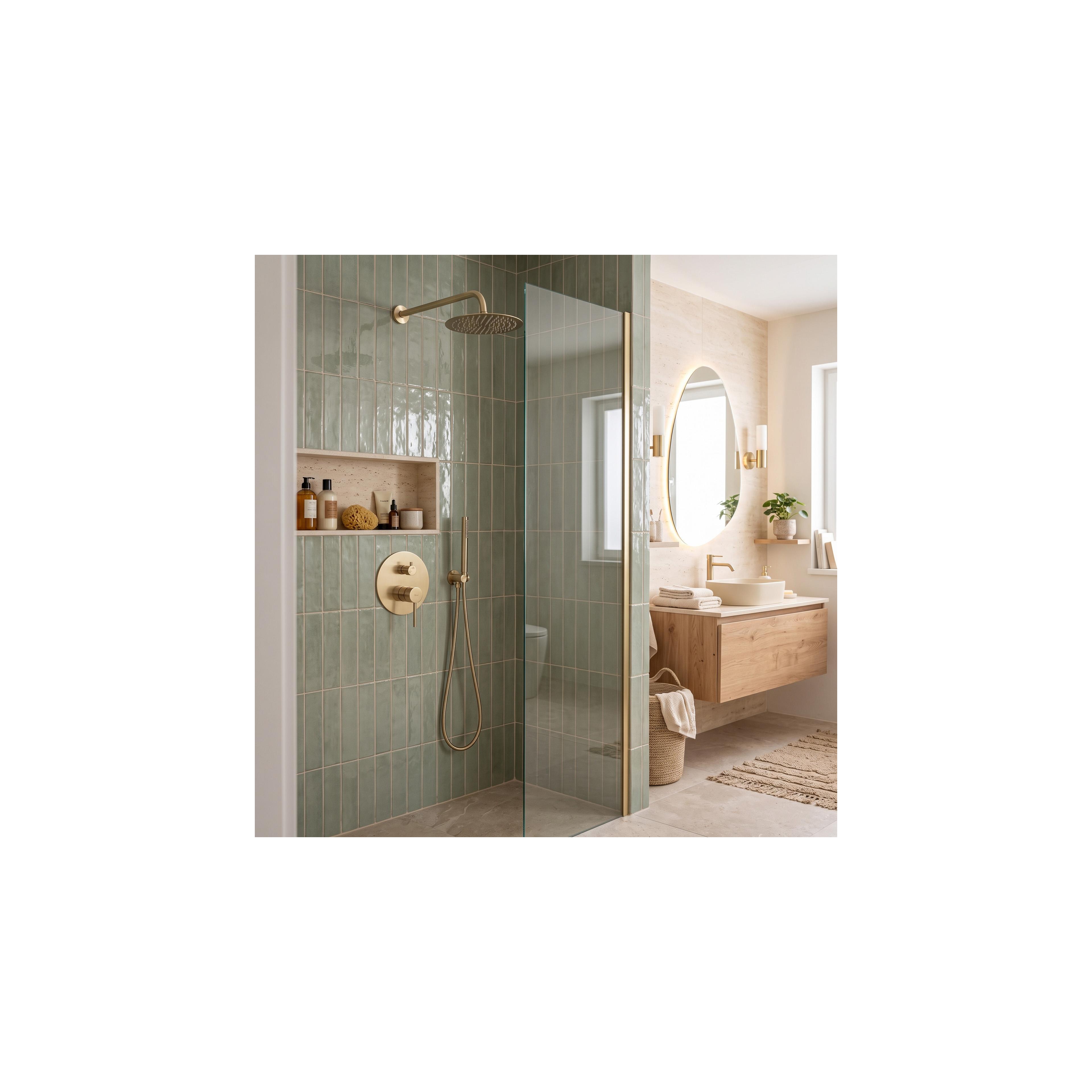 Unterputz Duschset REA Lungo Gold Matt + BOX
