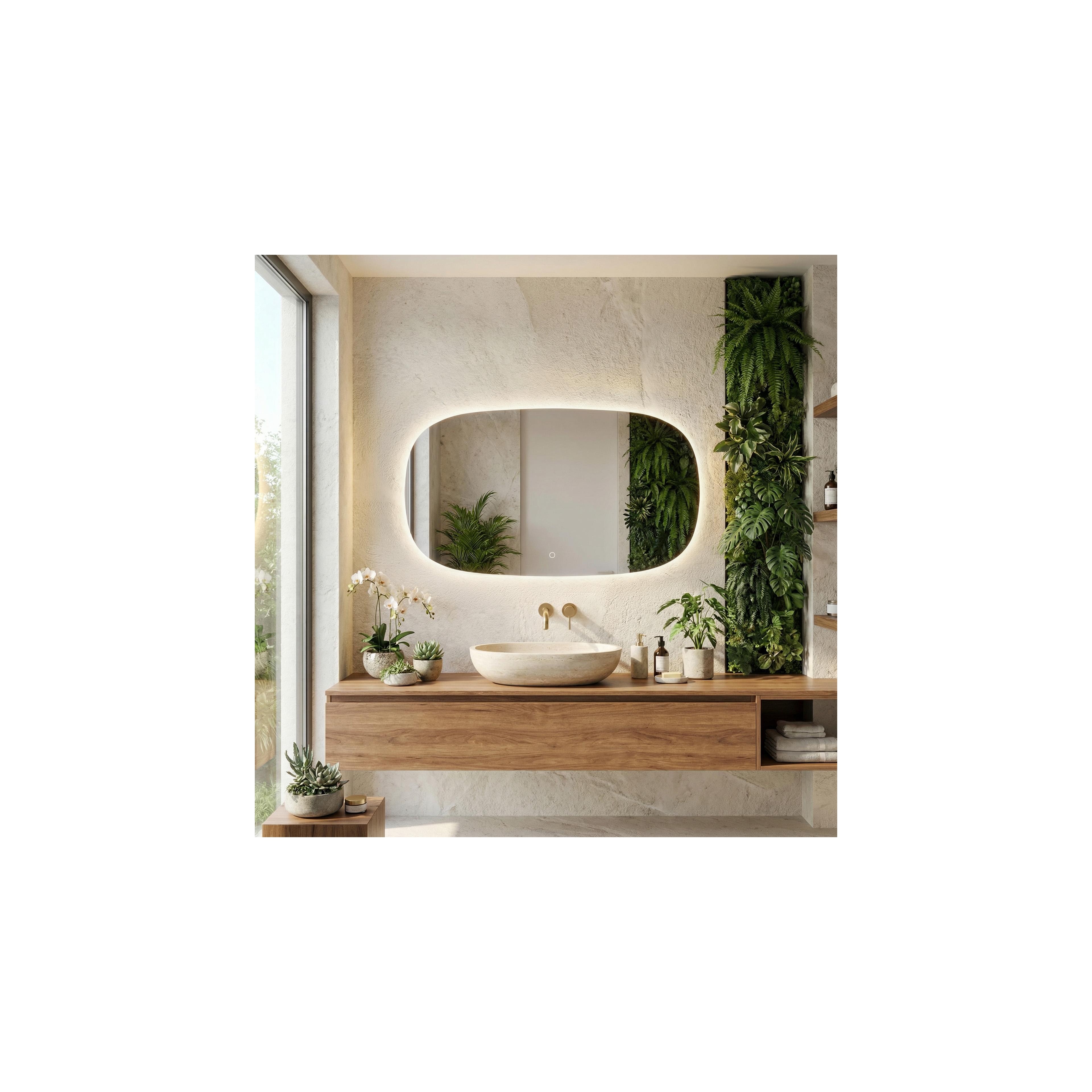 Spiegel LED 100x60cm TOP-4