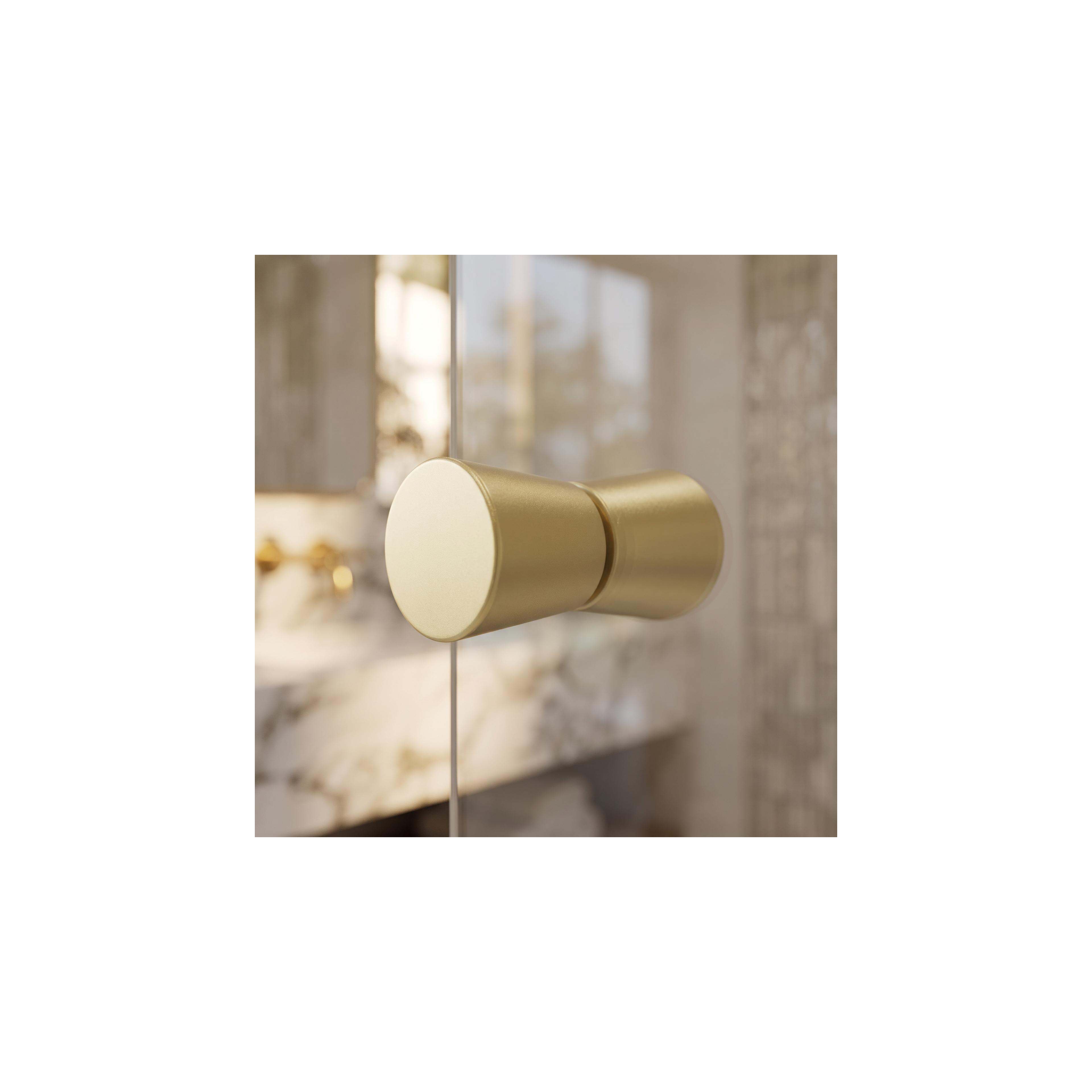 Shower door handle Rea 03 Brushed Gold