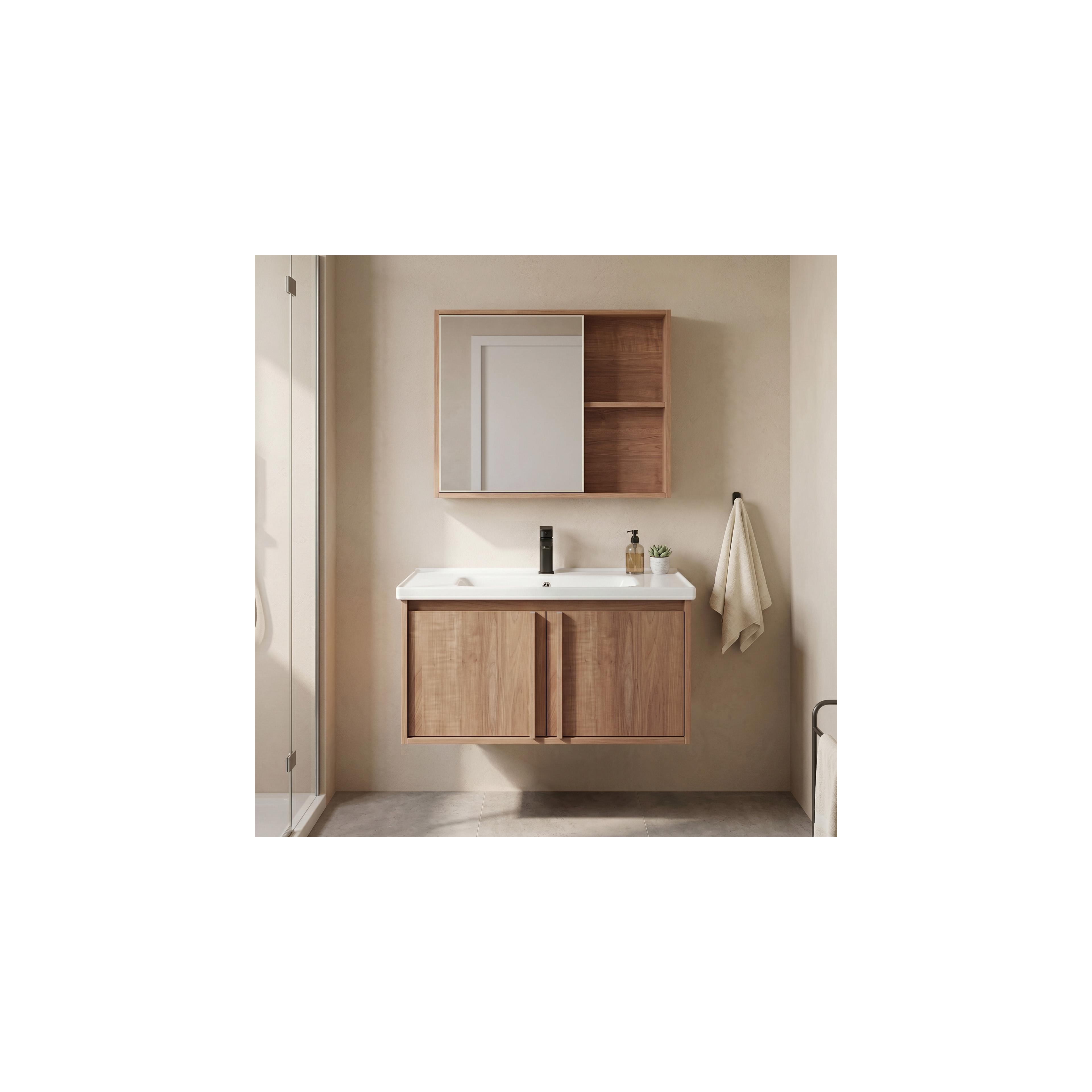 Badezimmermöbel-Set mit Waschbecken Gama T25023 HHL 80CM