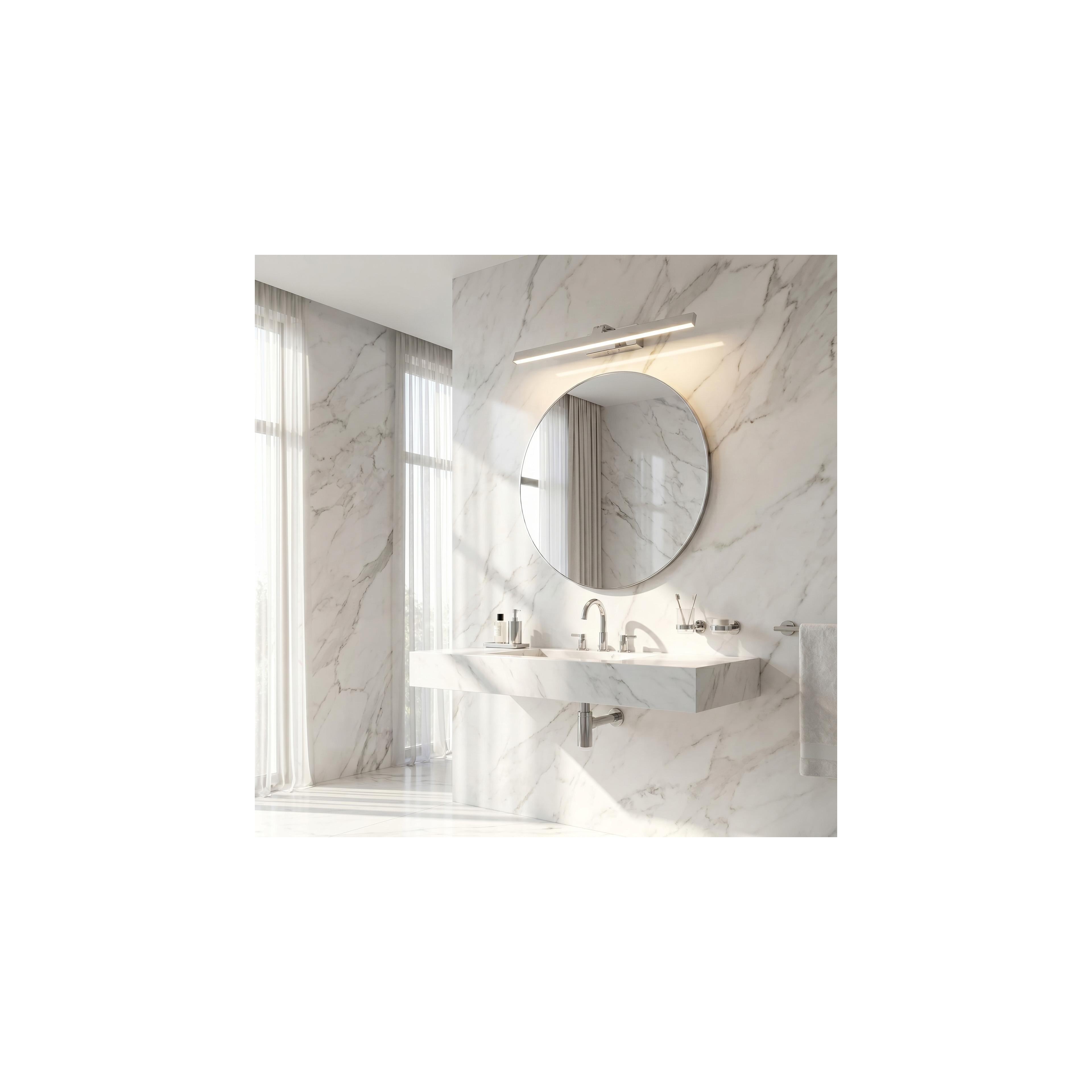 Bad LED-Wandleuchte SWE002-1W 58cm CHROME