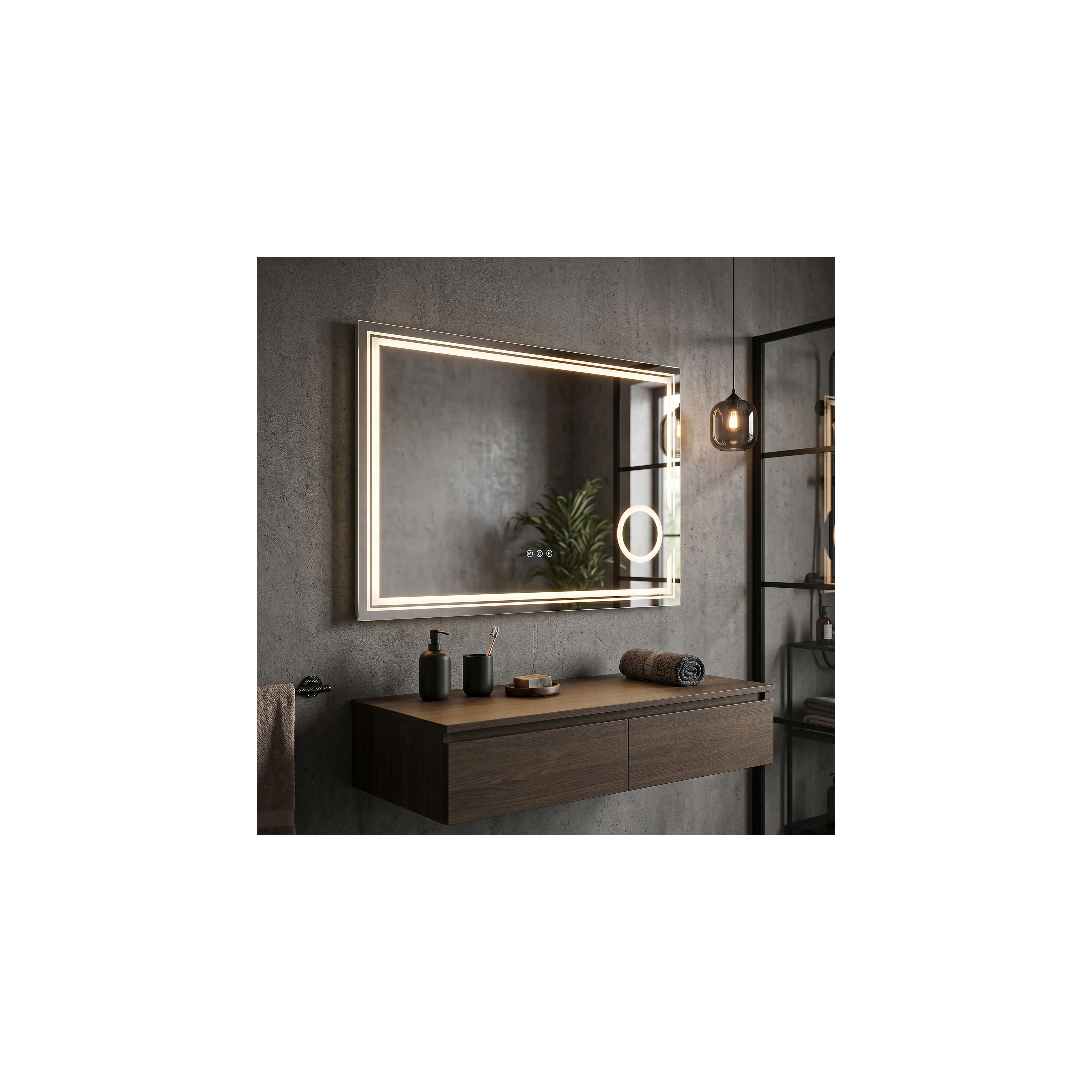 Spiegel LED 80x60cm HAVEN