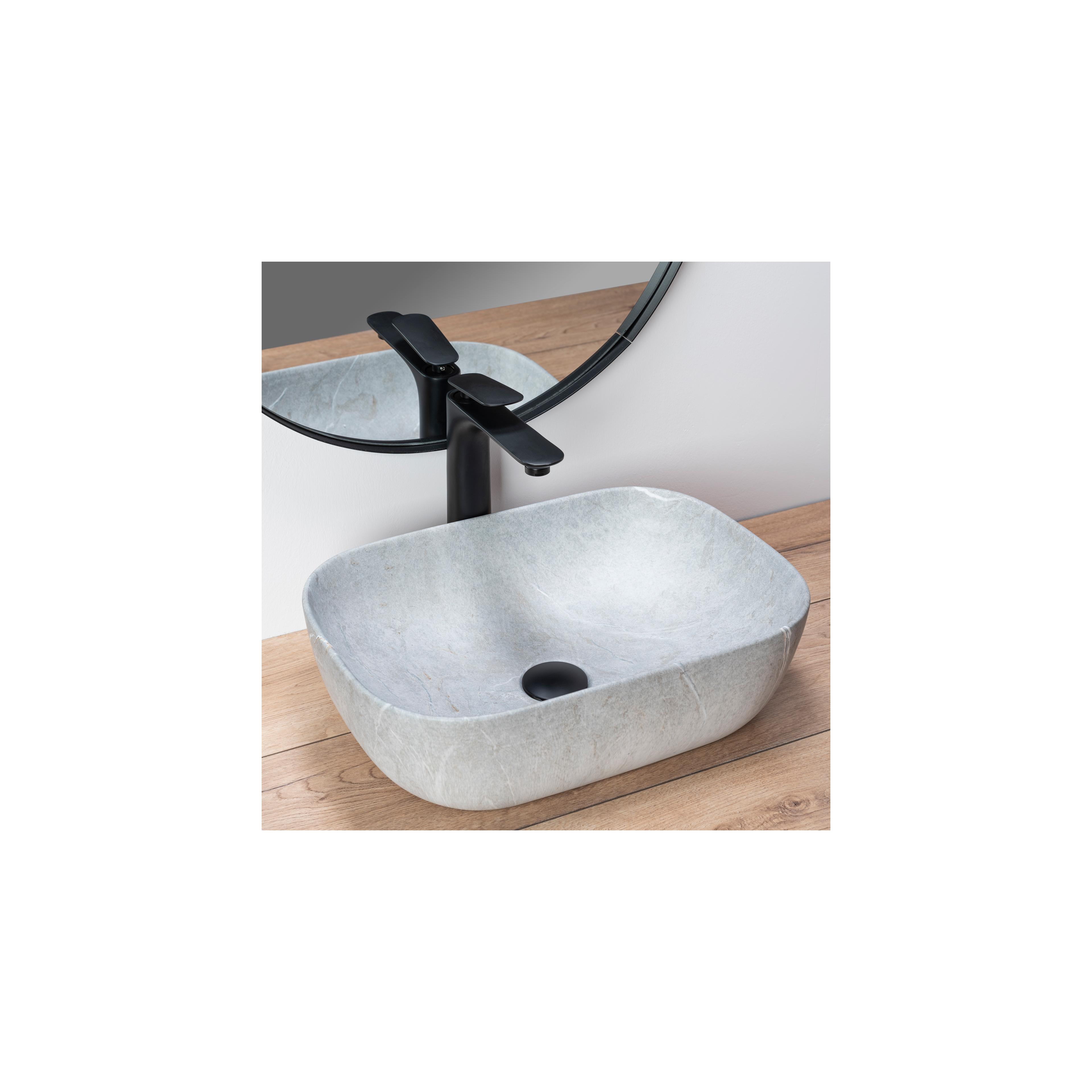 Aufsatzwaschbecken Rea Livia Grey