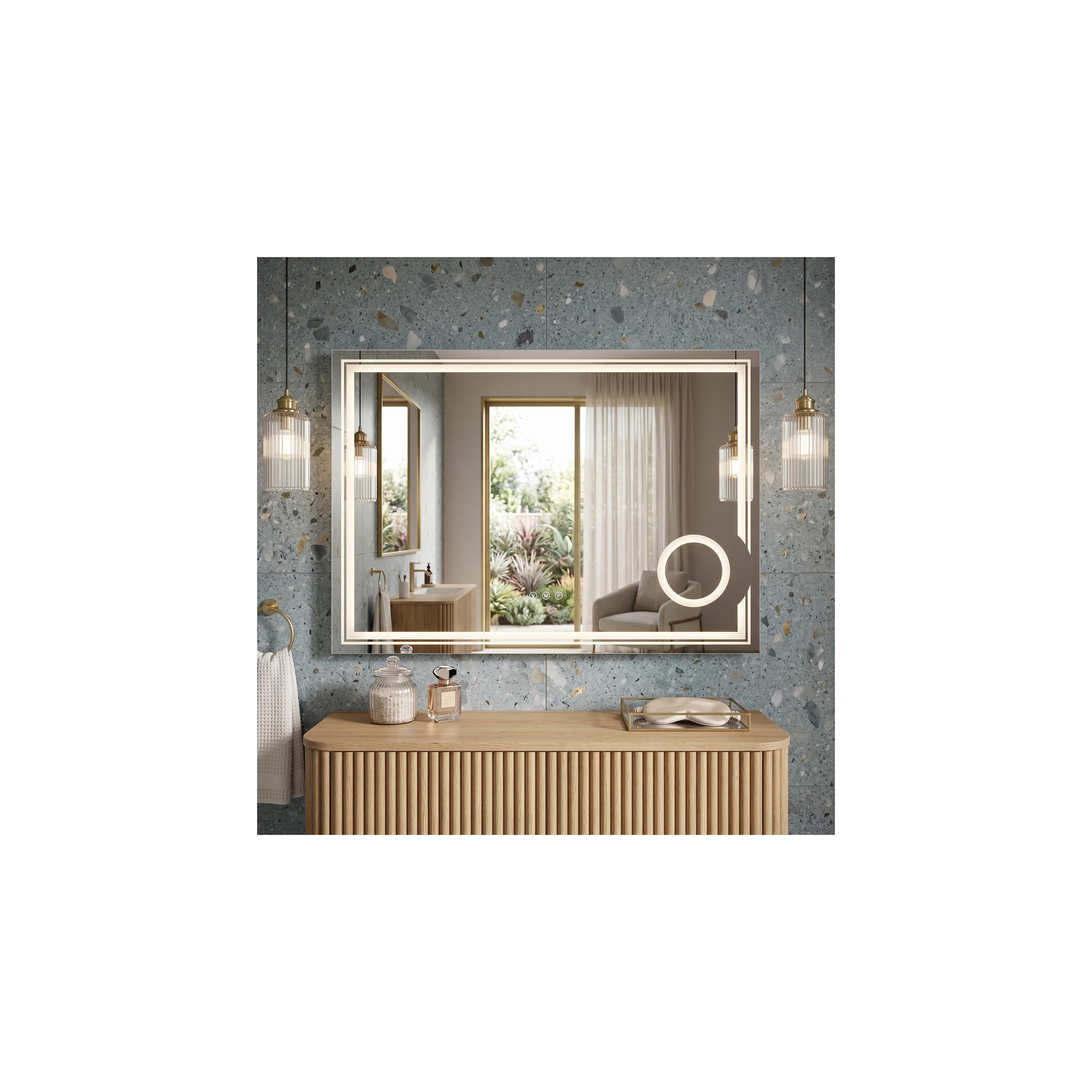Spiegel LED 80x60cm HAVEN