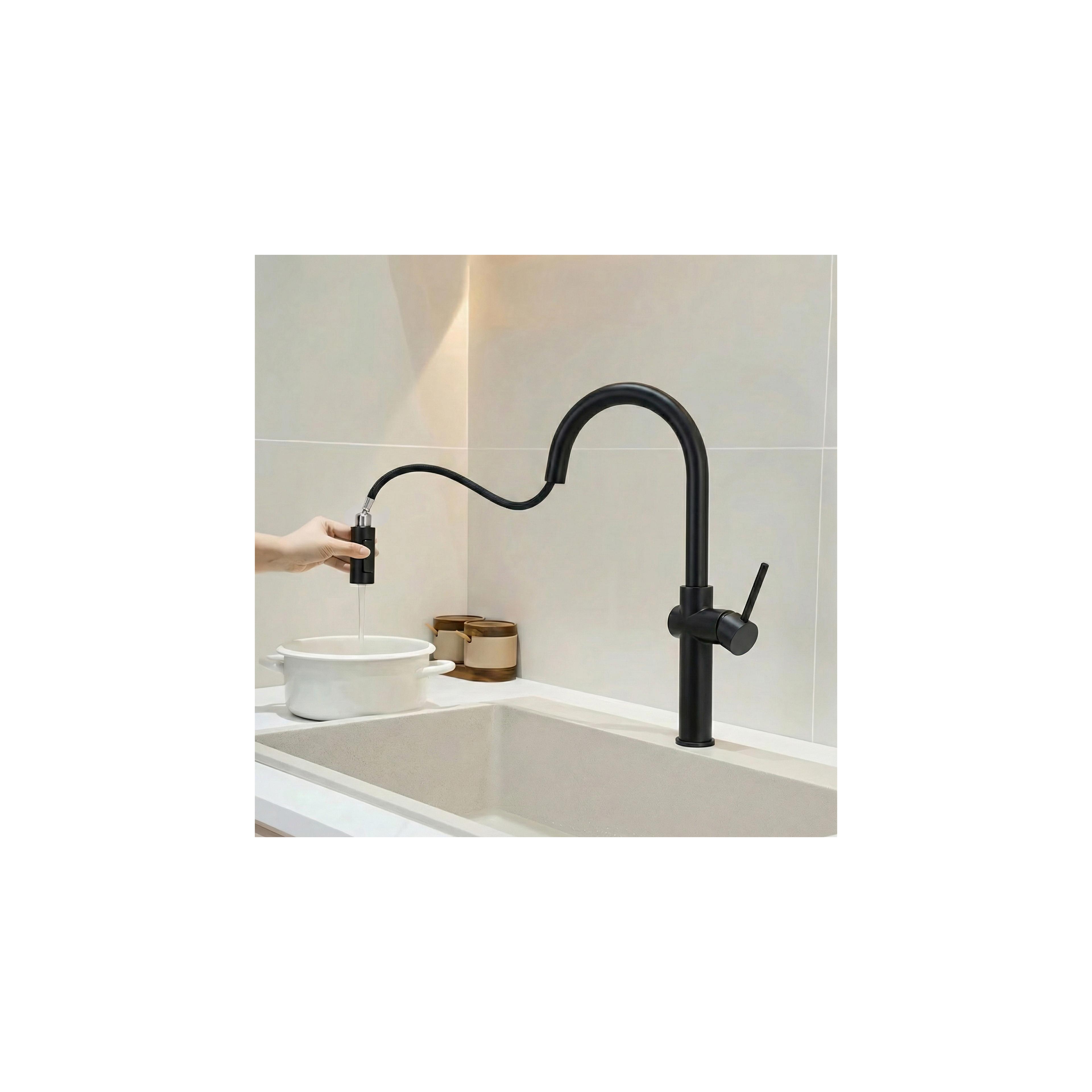 Küchearmatur Rea Fresh High Black