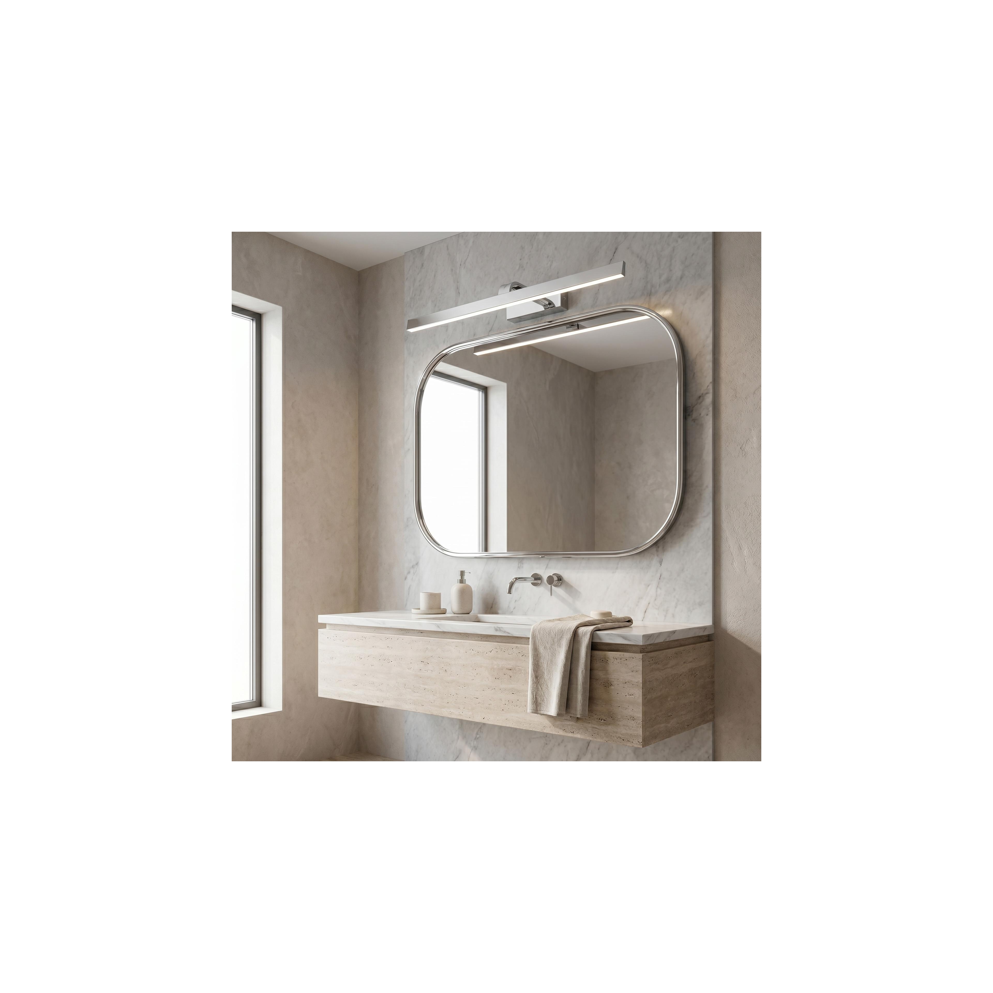Bad LED-Wandleuchte SWE003-1W 73cm CHROME