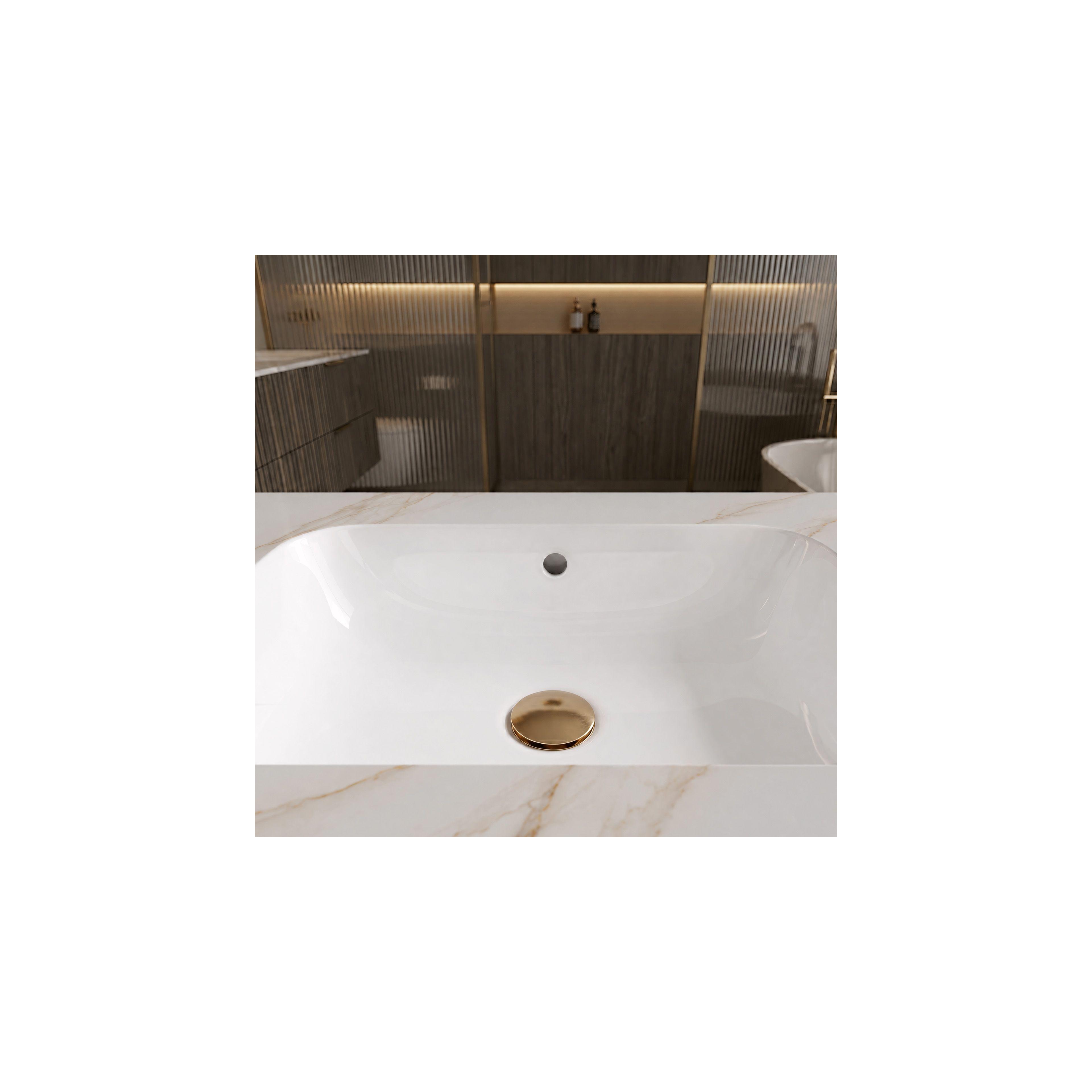 Wandwaschbecken REA Aresa Grey Gold 70
