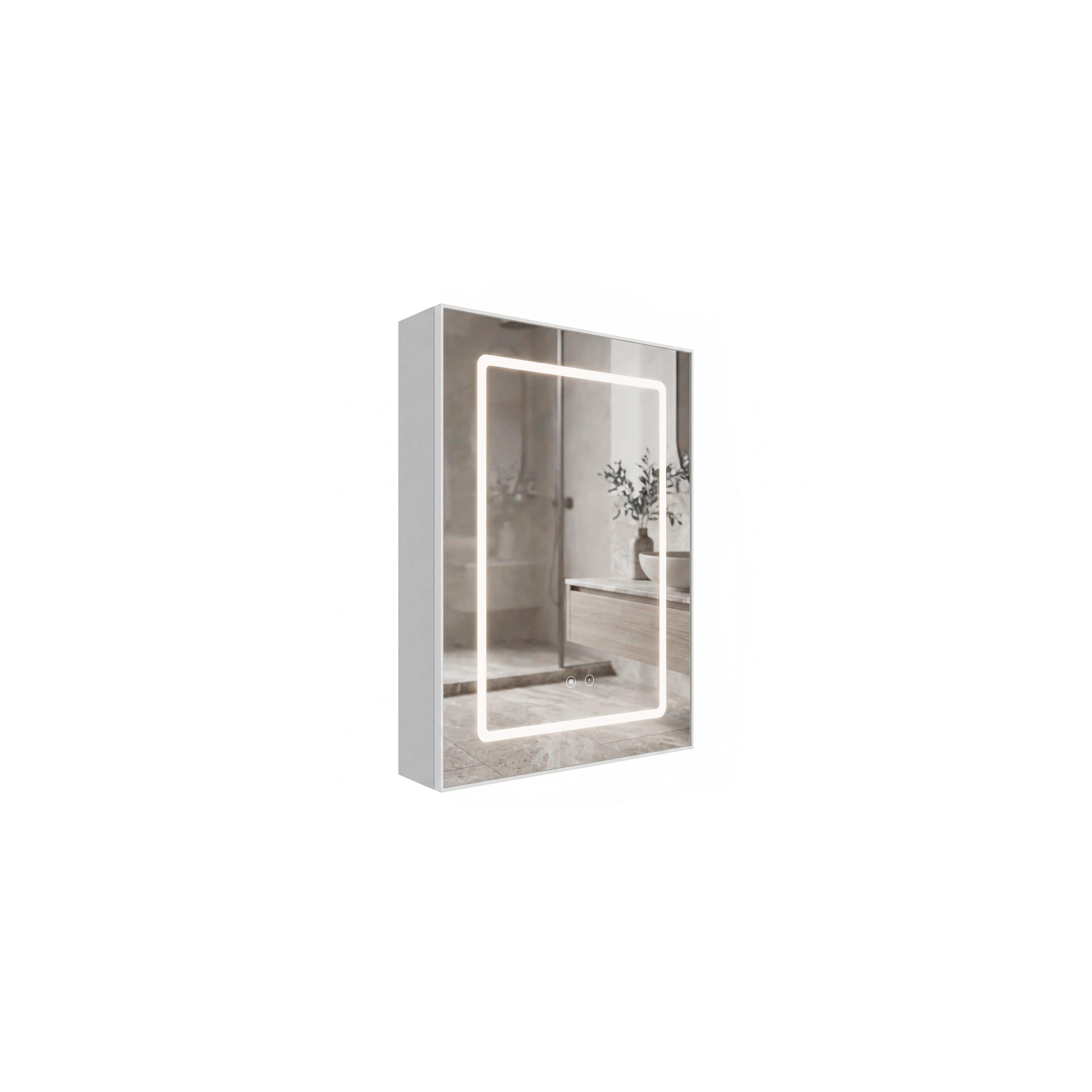 LED mirror cabinet Rea Zenit 70x50cm