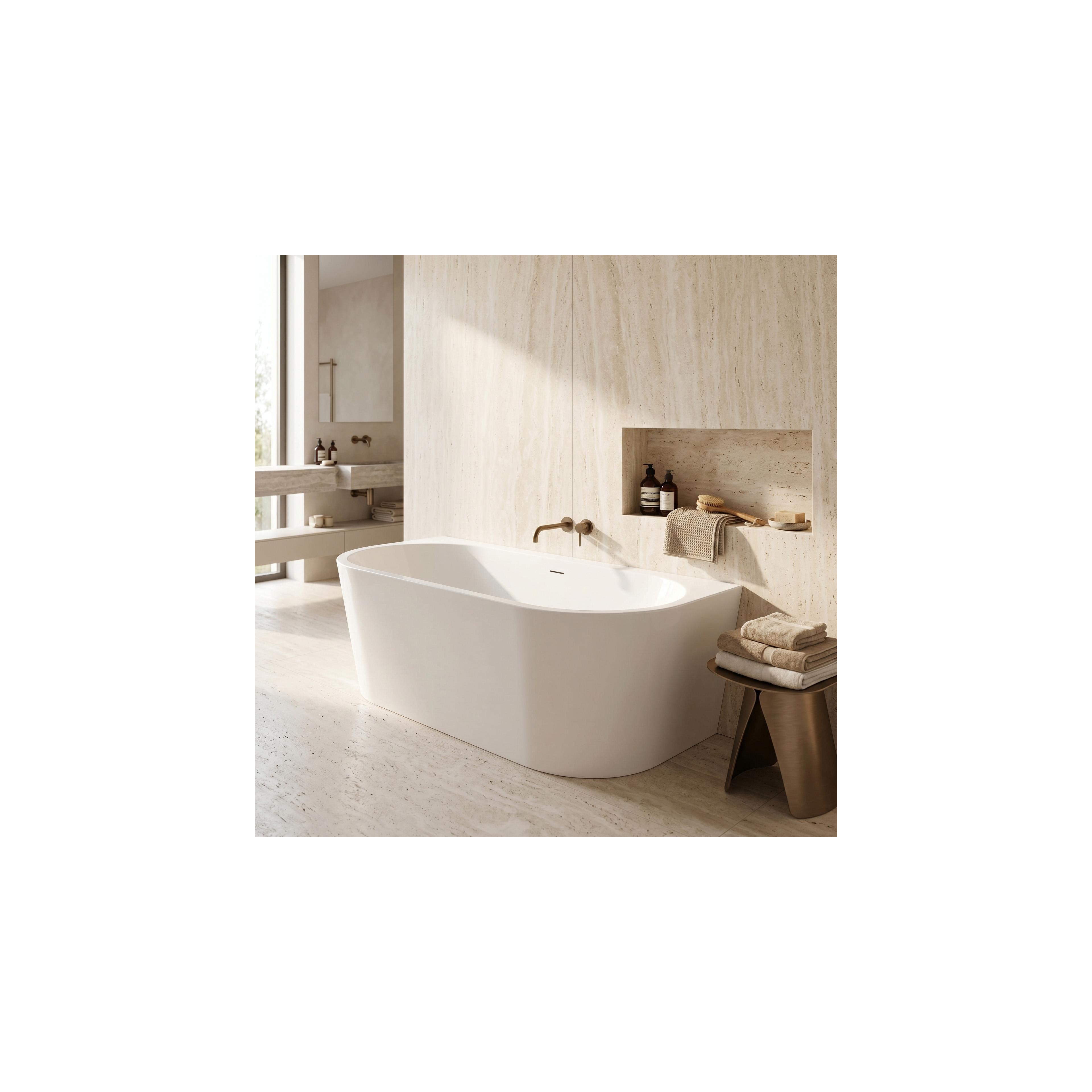 Acryl Wandmontage Badewanne Rea Capri 180cm