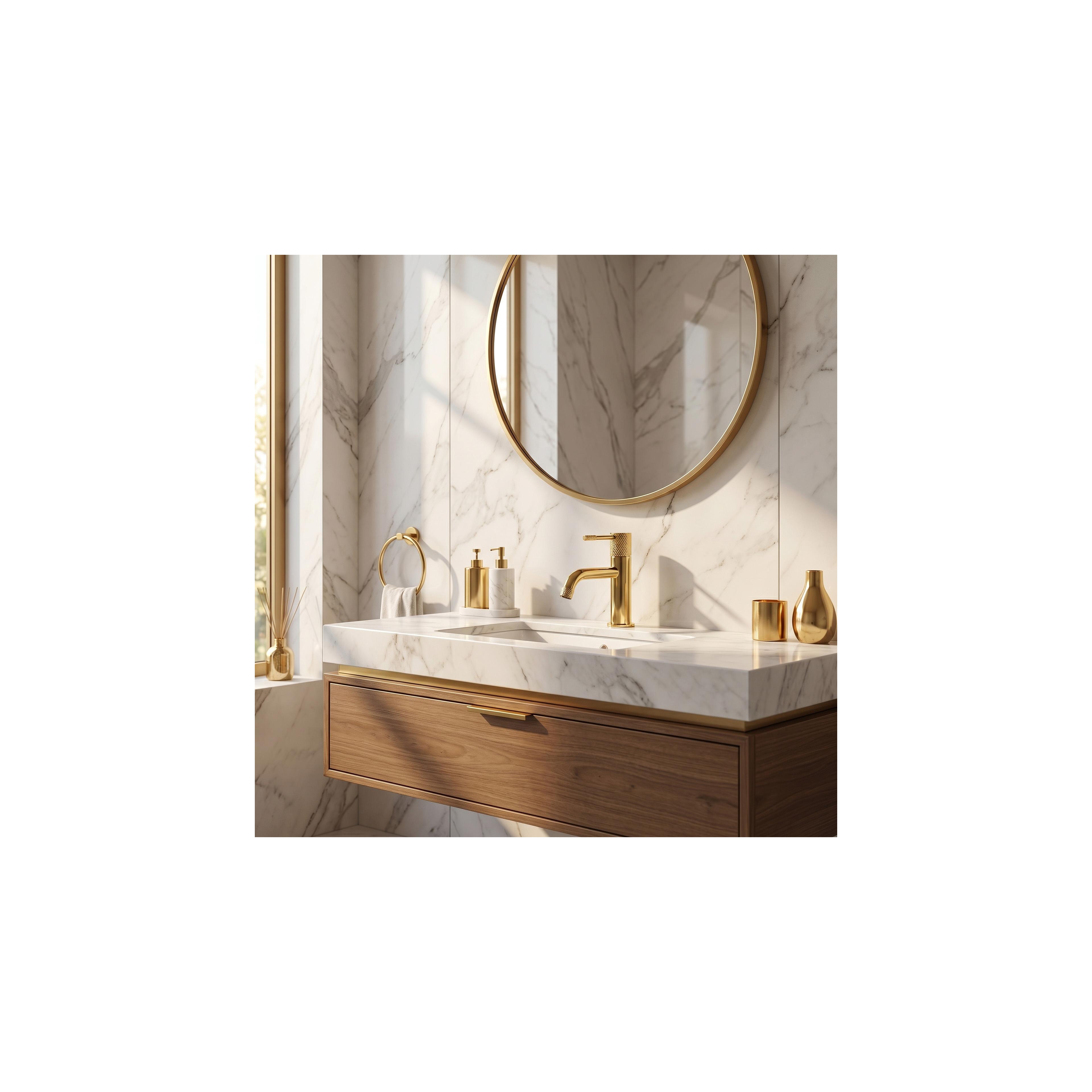 Waschbeckenarmatur Rea Venti Gold Low