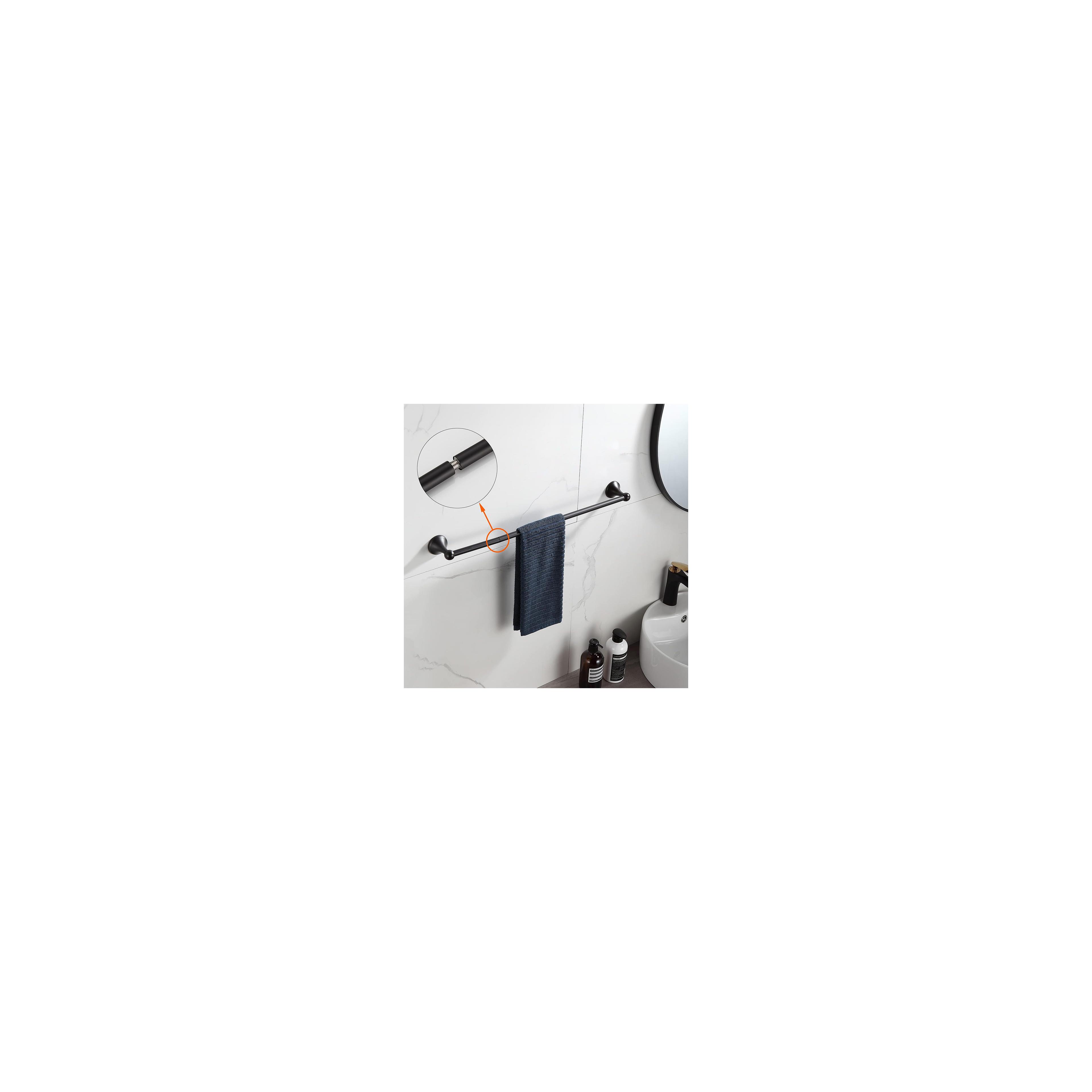 Porte-serviette Black 332870A RETRO