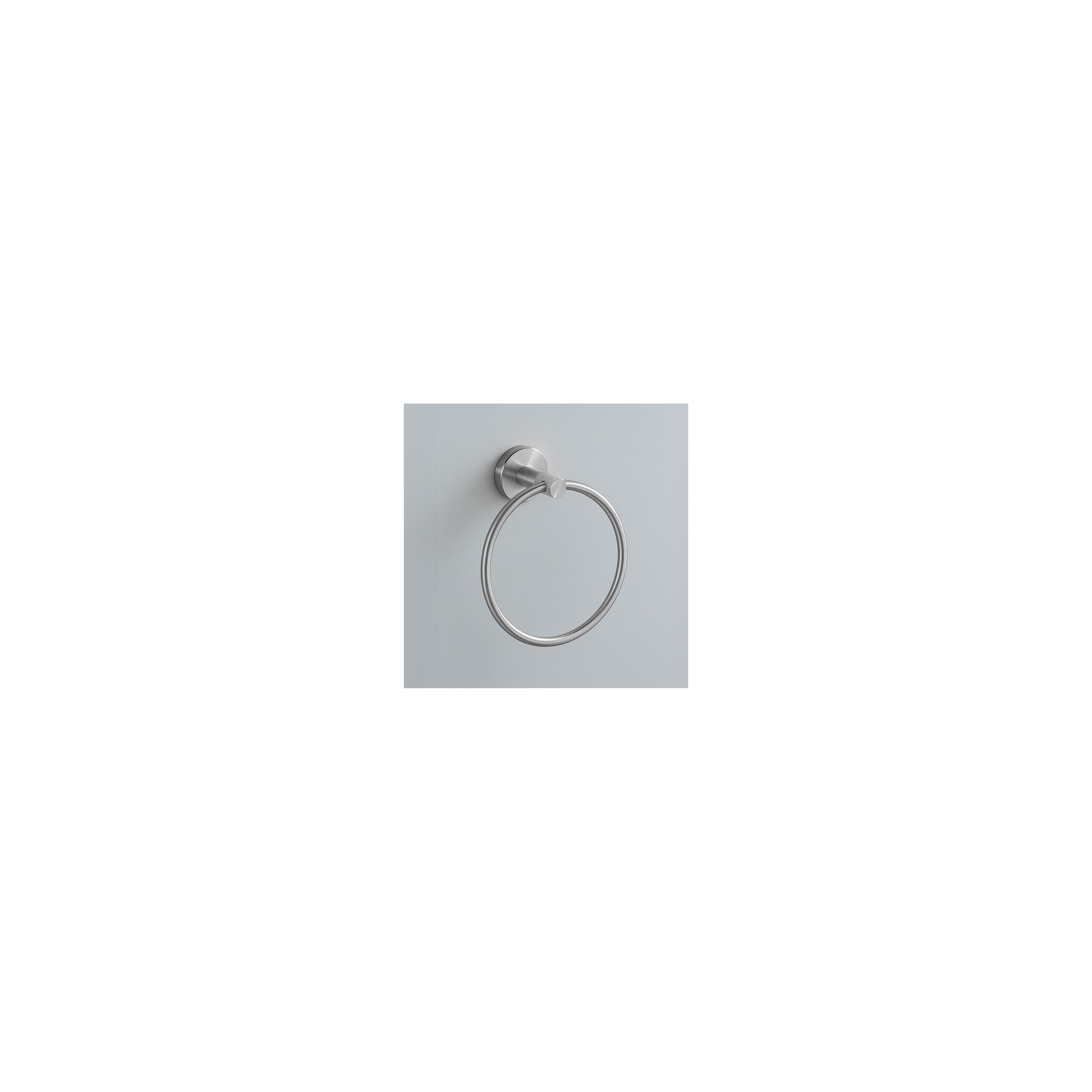 Badrumskrok RING 6610 Modern Borstad Nickel
