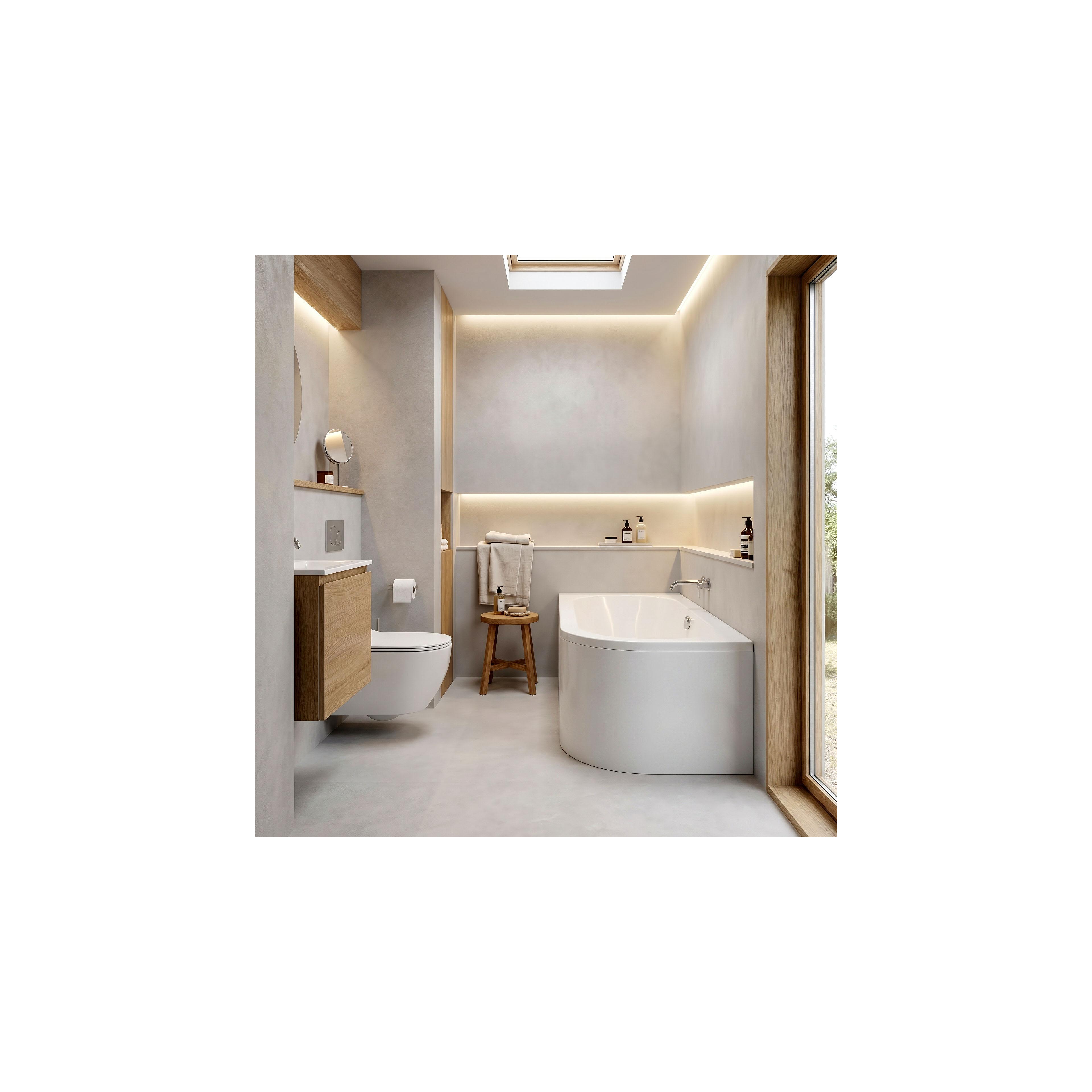 Acryl Eckbadewanne Rea Orion Left 160cm