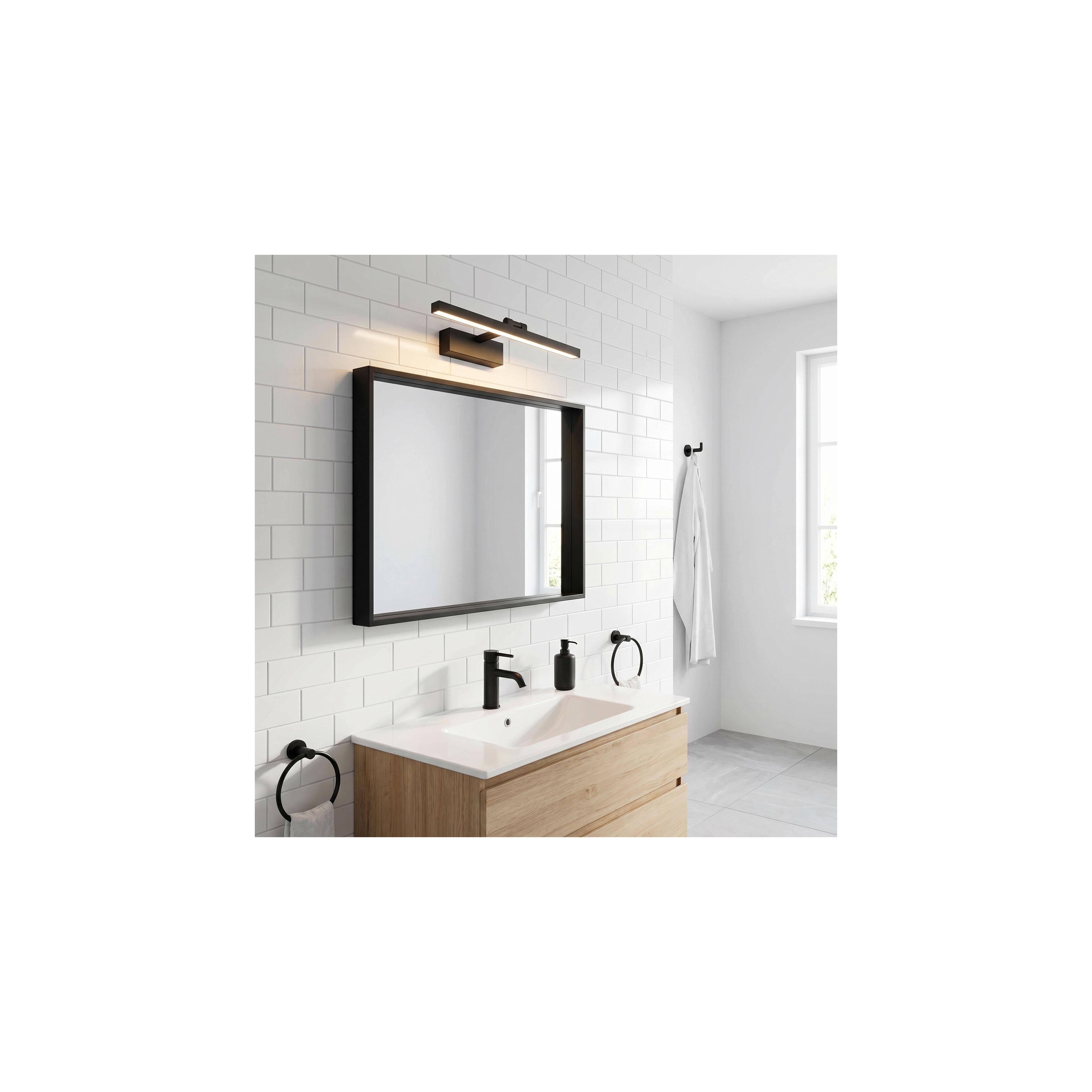 LED аплик за баня  APP1866-1W 40 cm Black