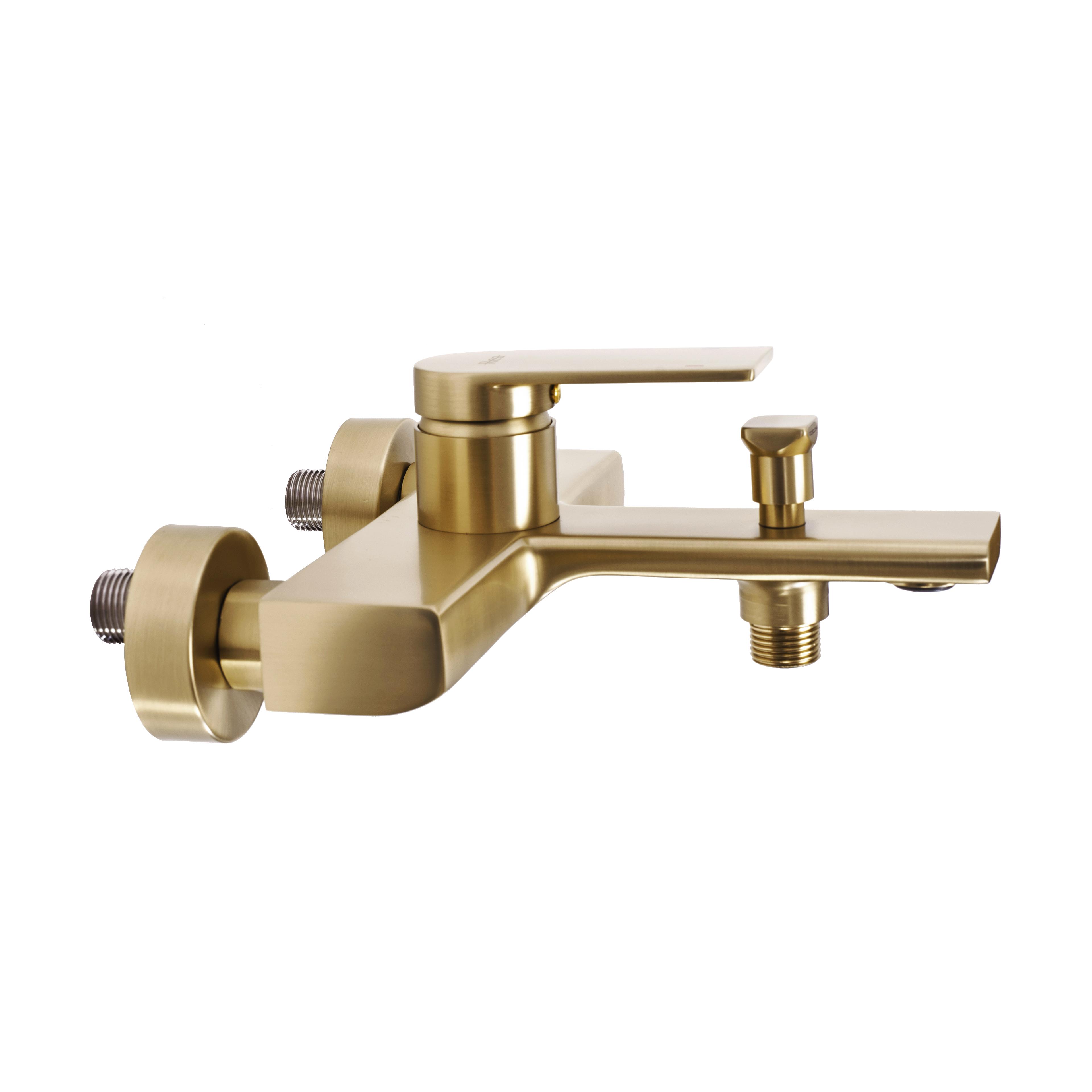 Wannenarmatur REA Verso Brush  Gold