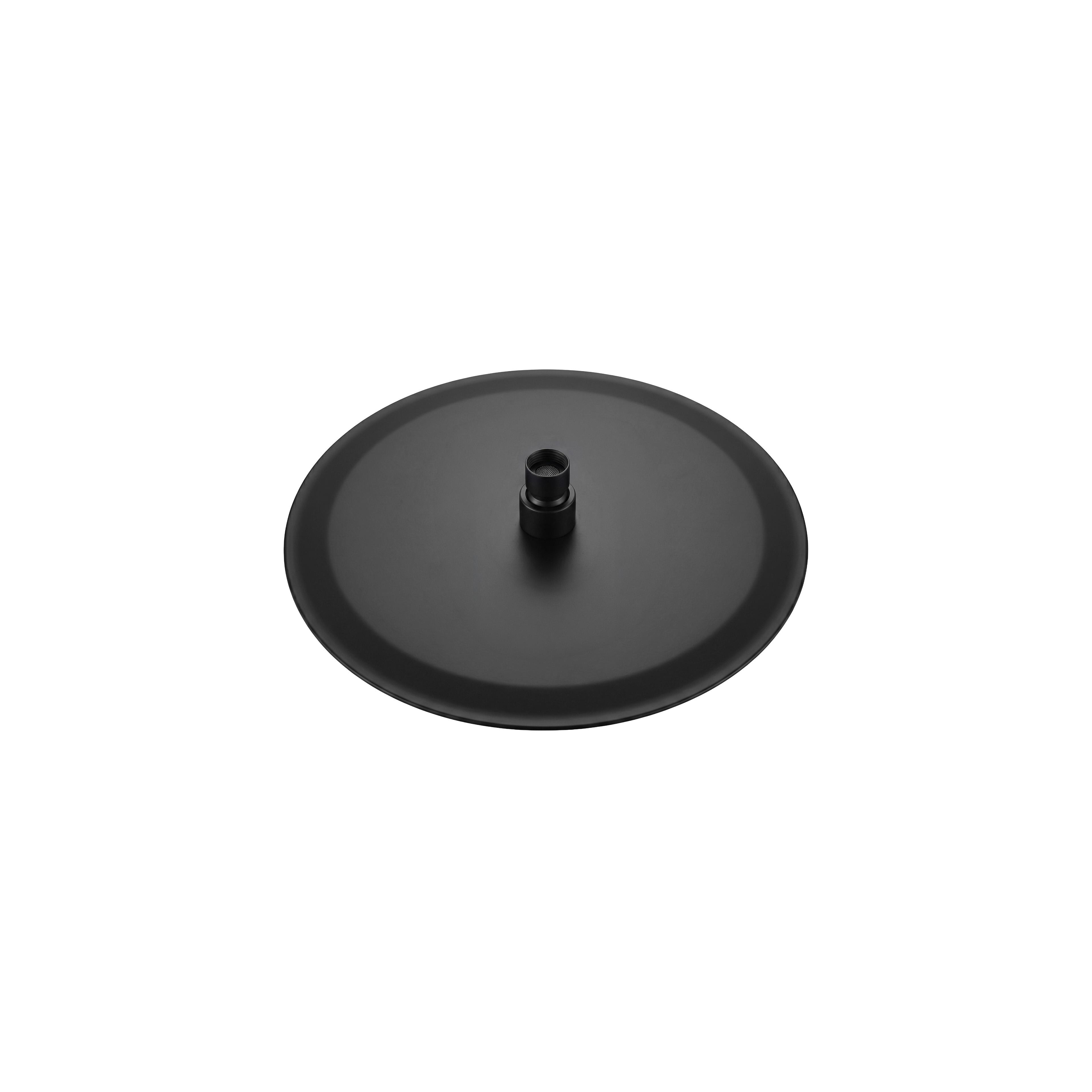 Кръгла душ глава REA JS-P014B 30cm Black
