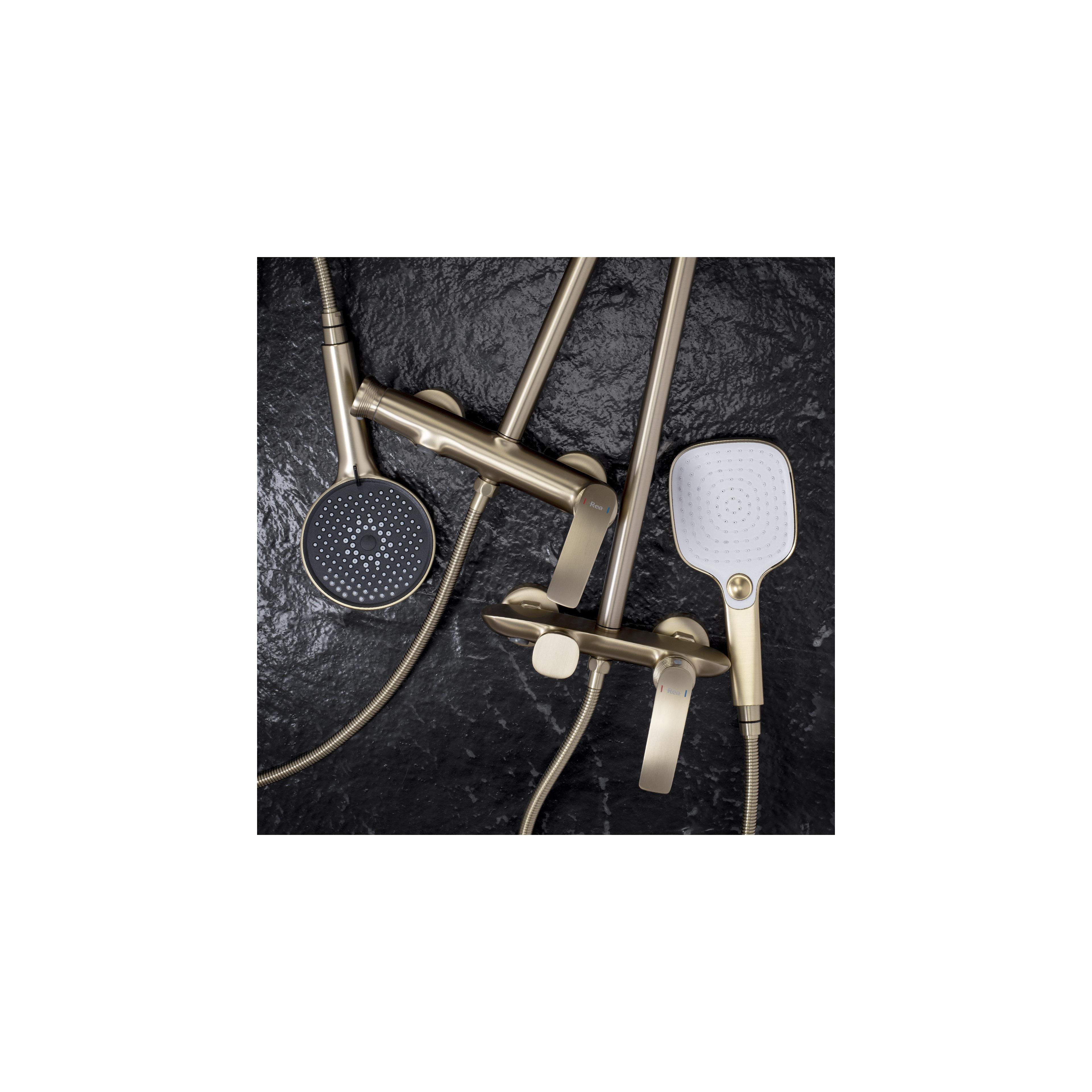 Komplet za prhanje PREMIUM Rea Como M2 Brush Gold