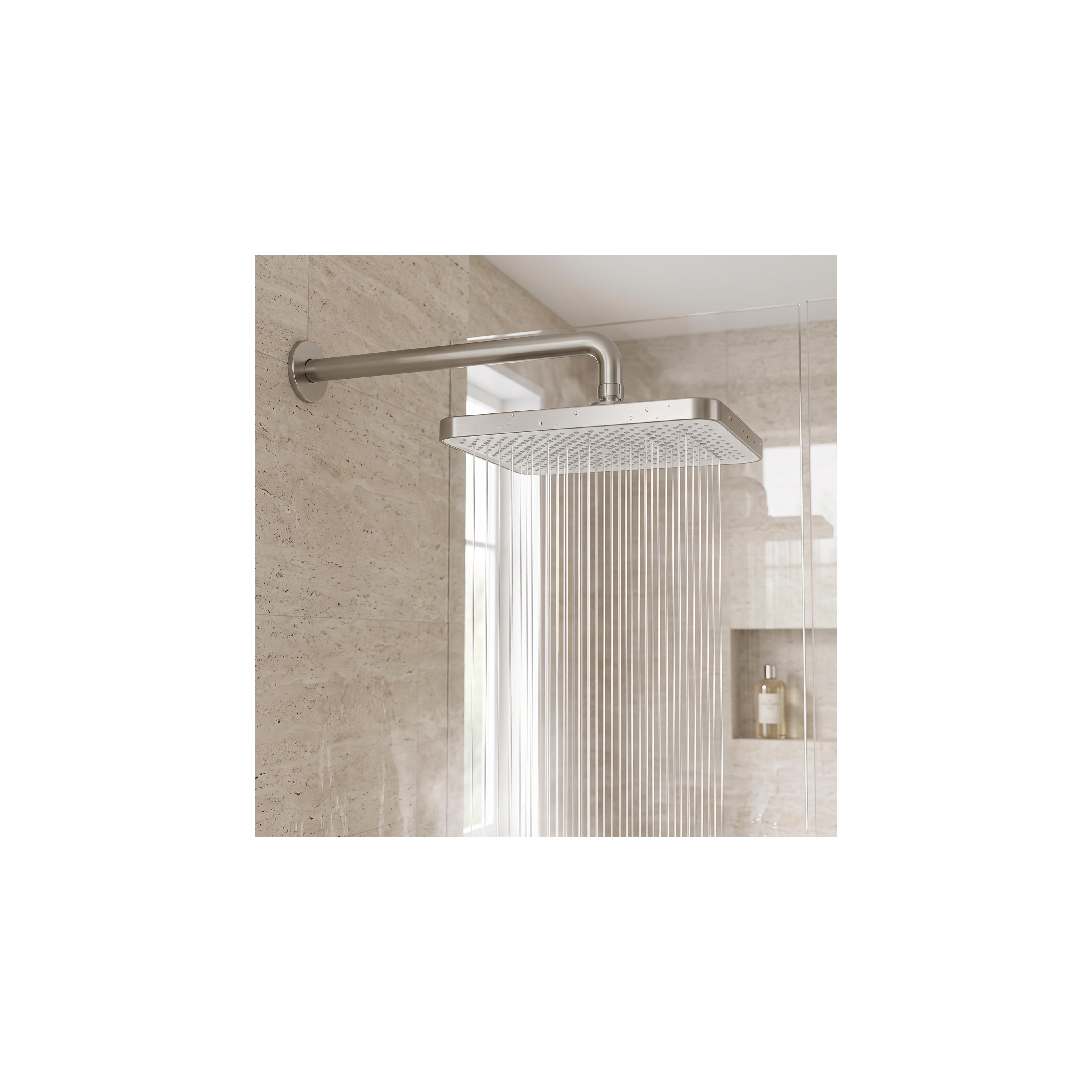 Rectangular shower head REA JS-032 Brushed Nickel