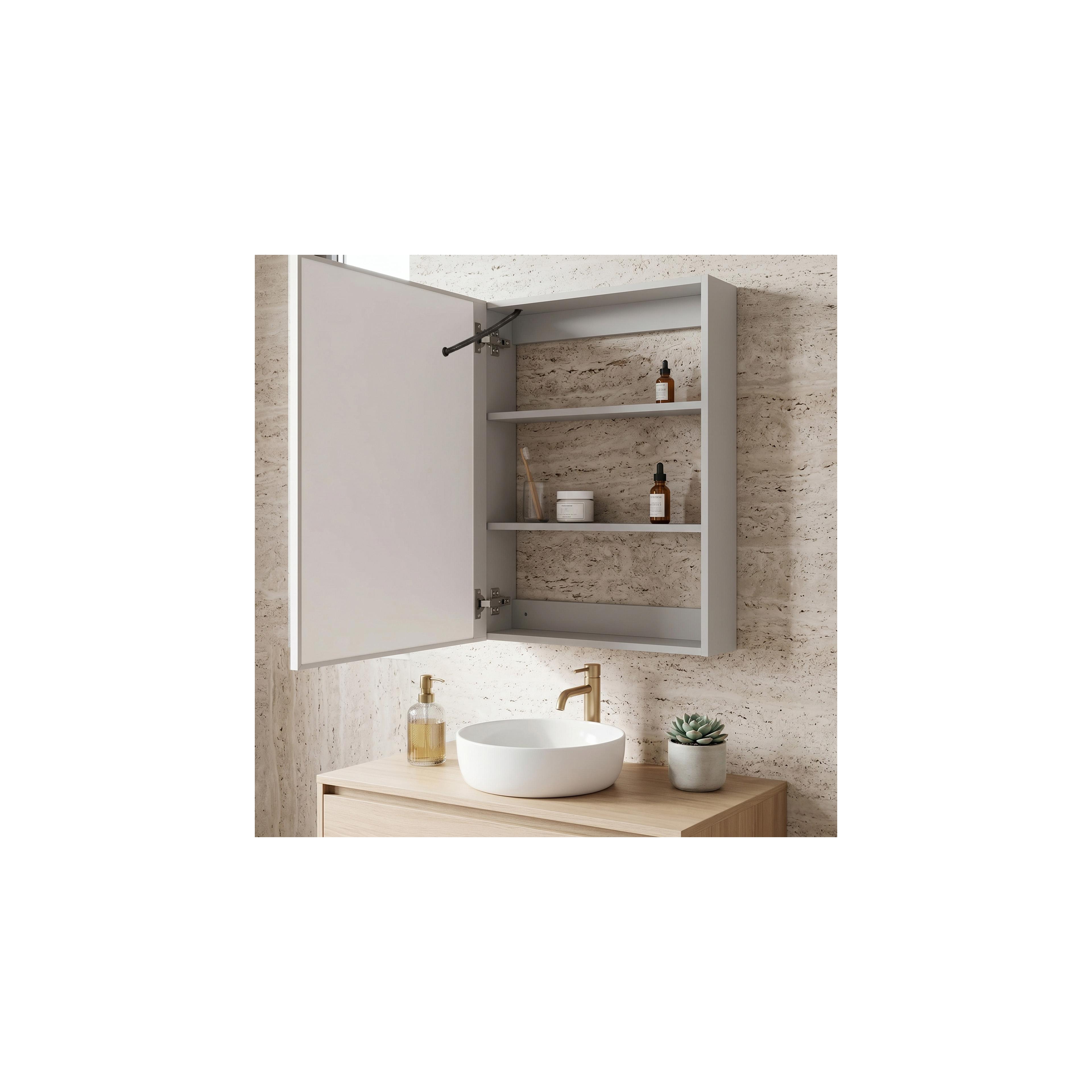 LED mirror cabinet Rea Zenit 70x50cm