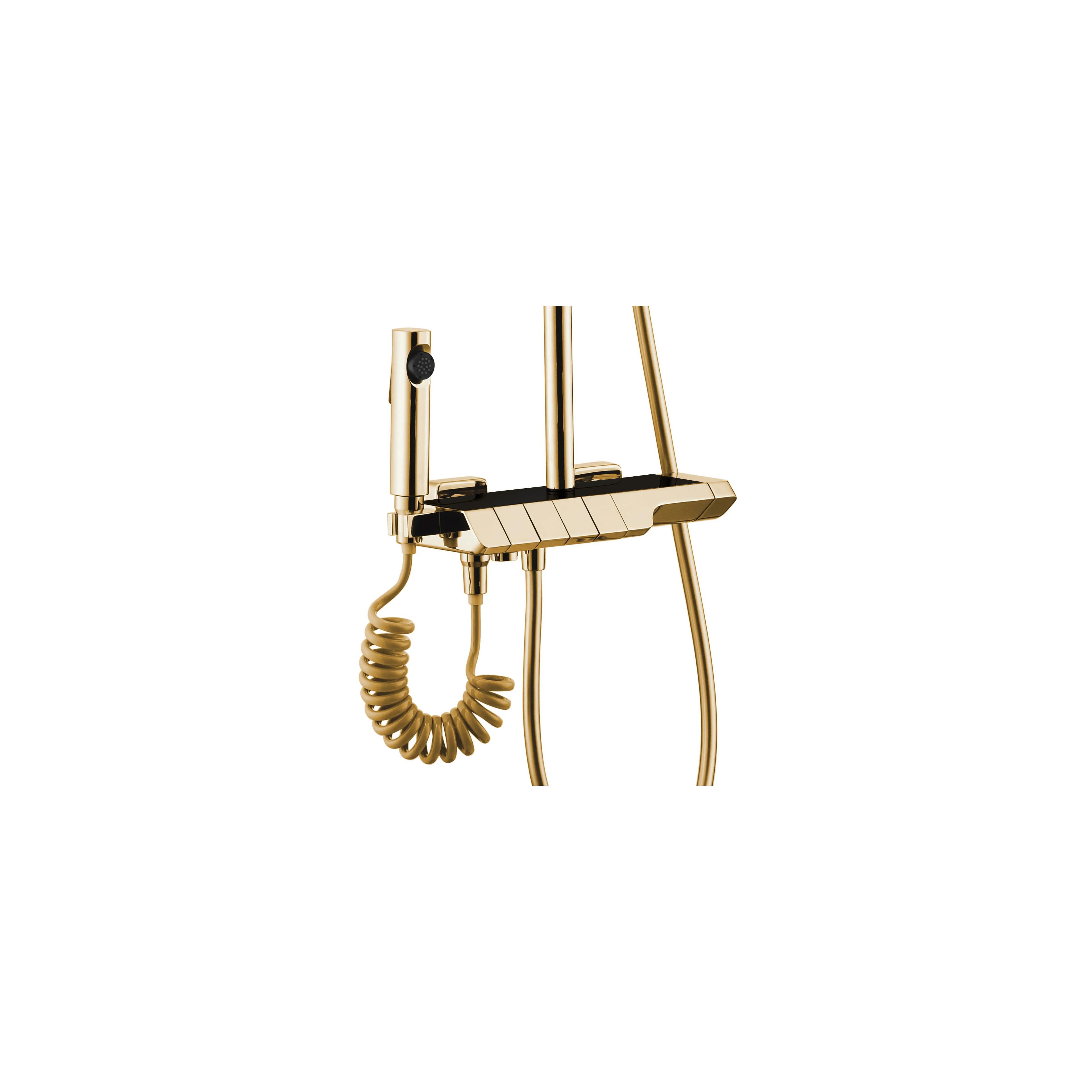 Duschgarnitur mit Thermostat REA ROB Gold