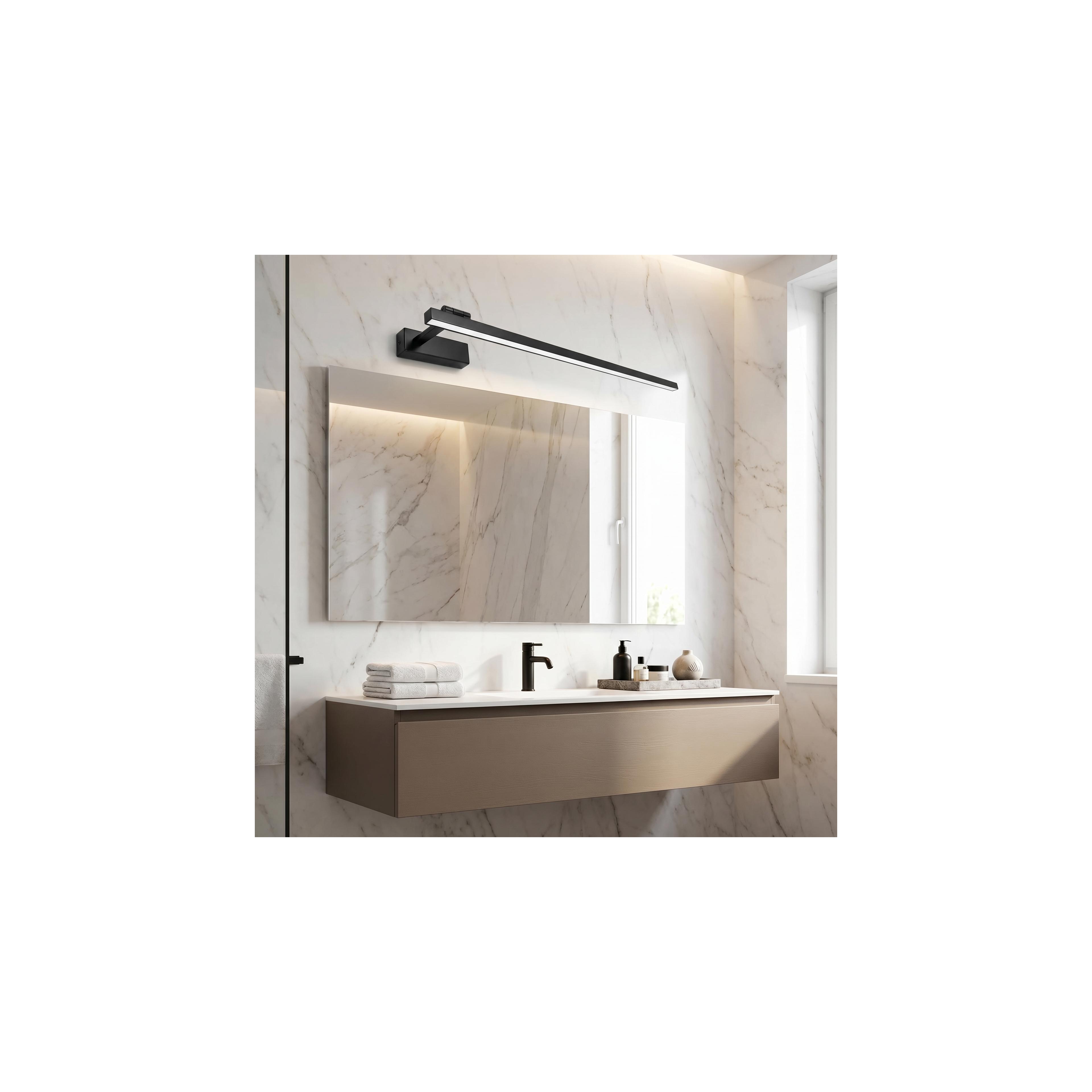 Bad LED-Wandleuchte SWE036-1W 80cm BLACK