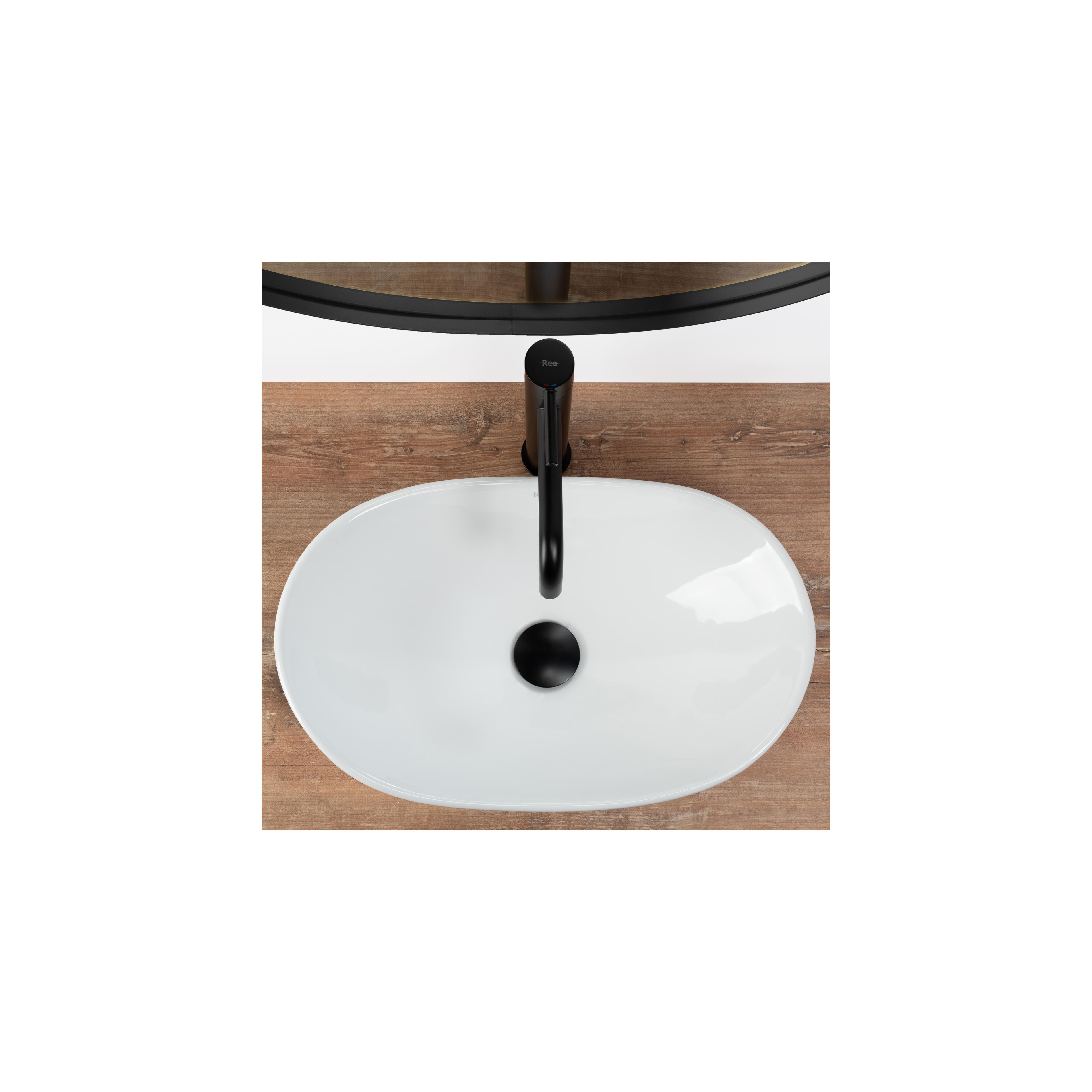 Nadgradni umivaonik REA Royal Mini White