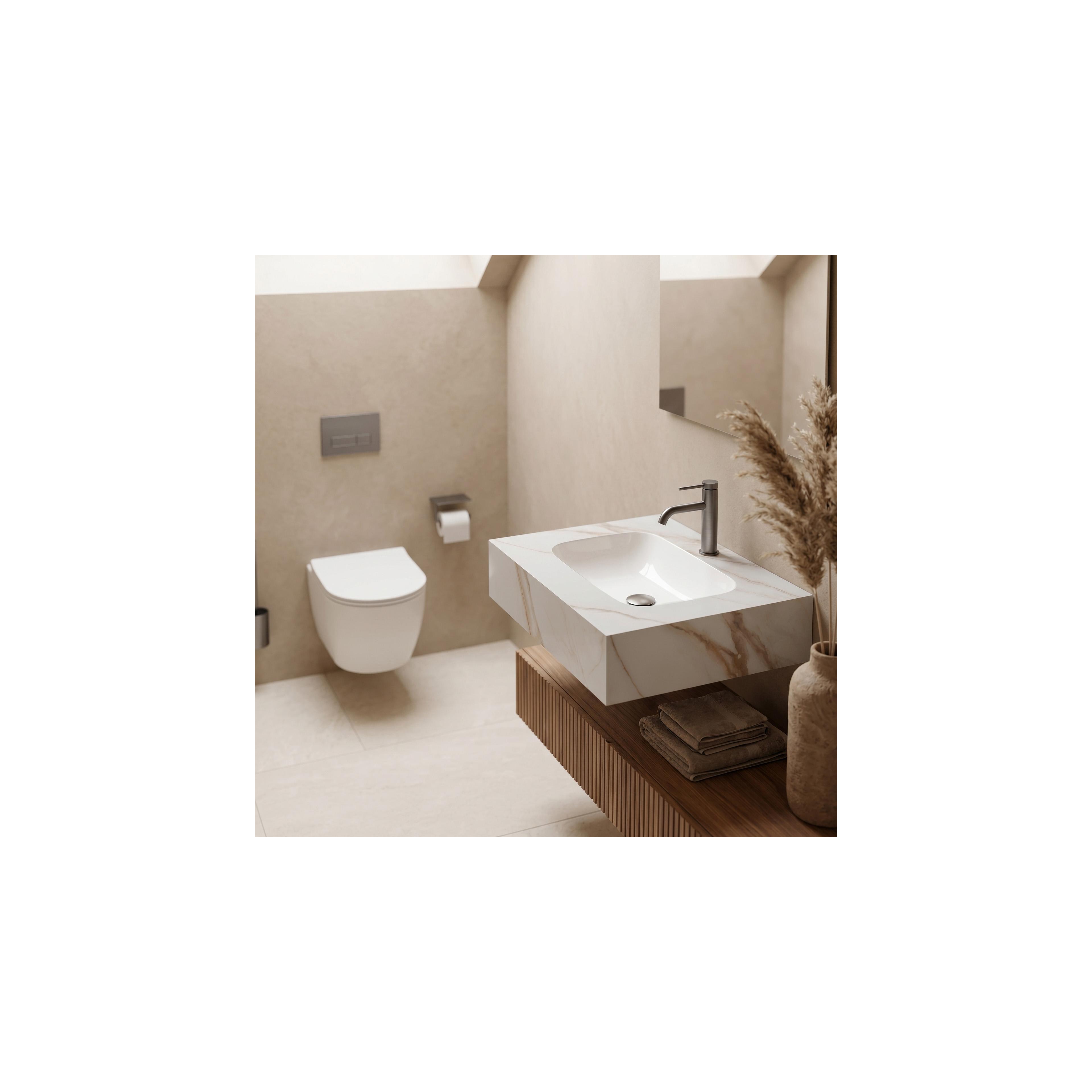 Wandwaschbecken REA Aresa Grey Gold 60