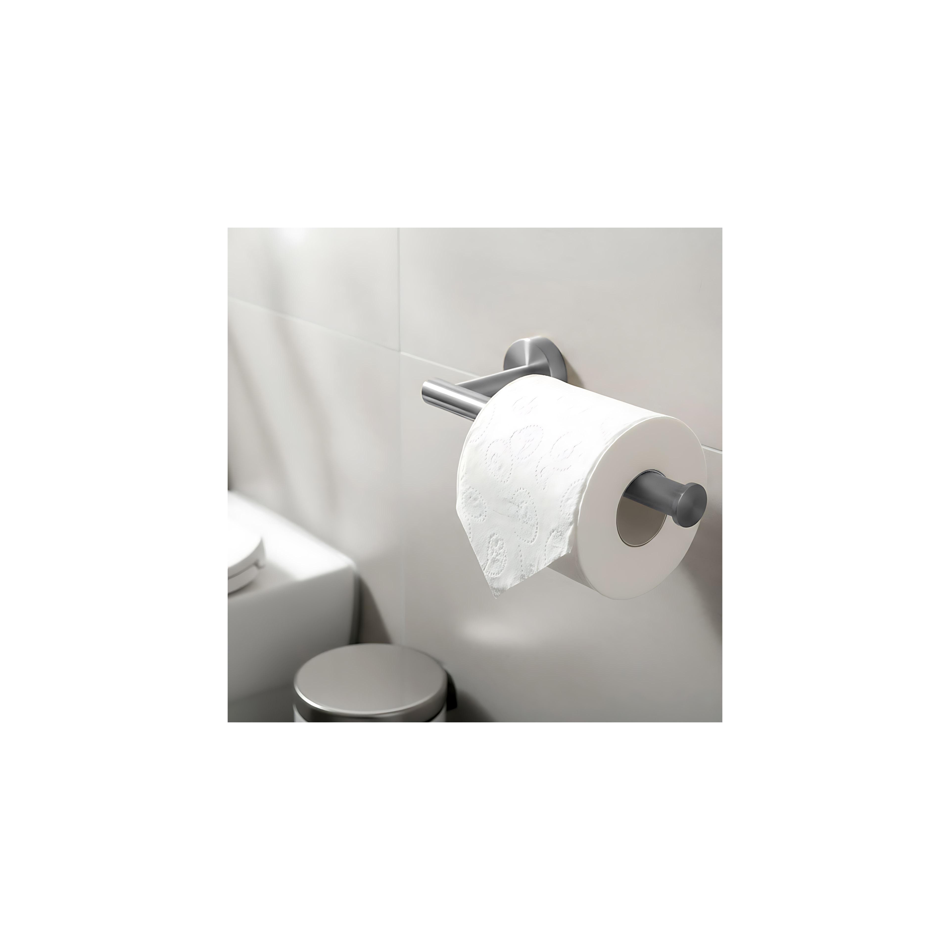 Badezimmer-Accessoire-Set Ari Brush Nickel 4-teilig