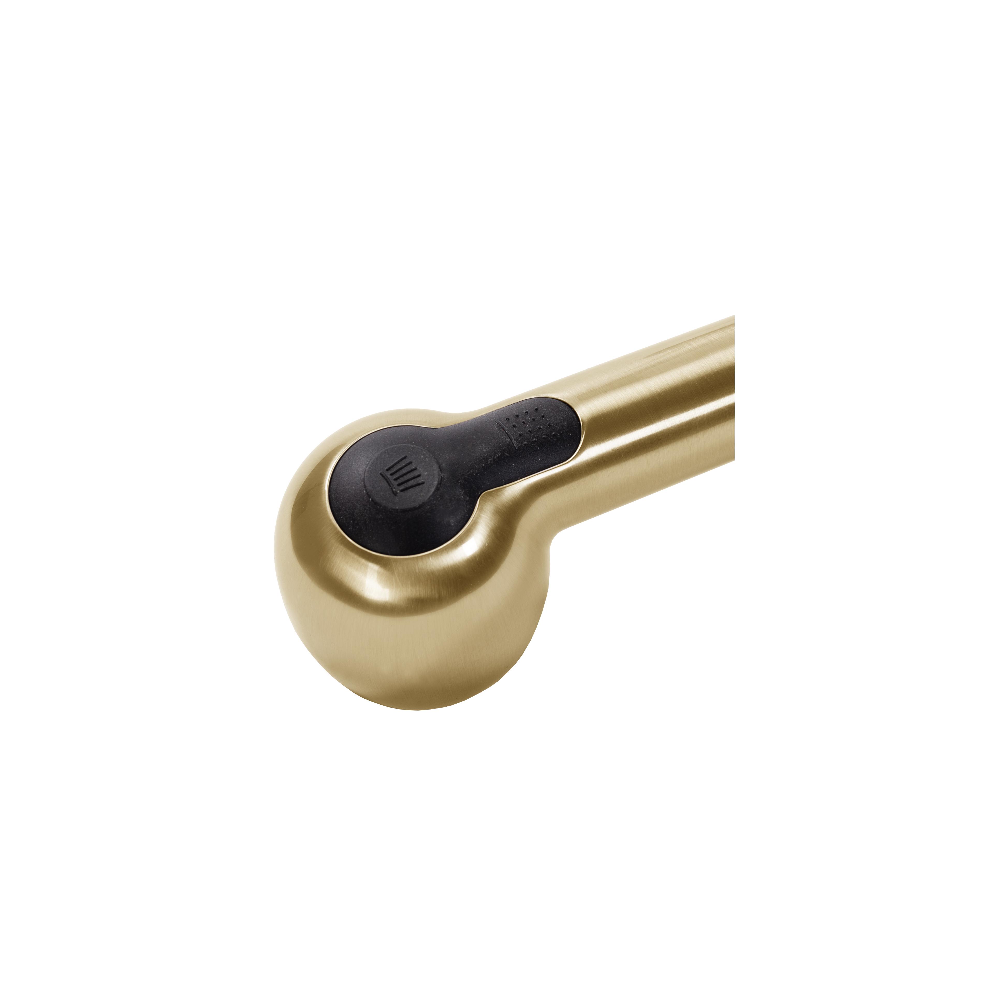 Grifo para cocina REA Troy oro cepillado