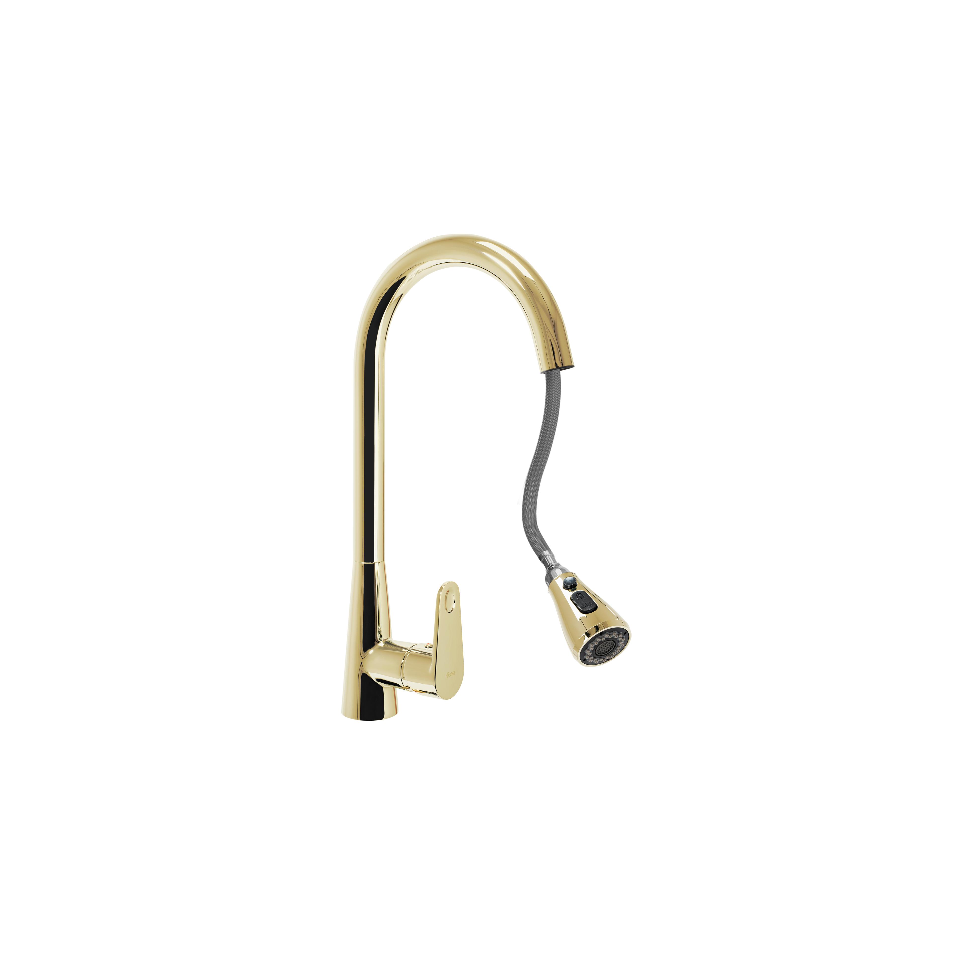 Küchearmatur Rea Mild gold