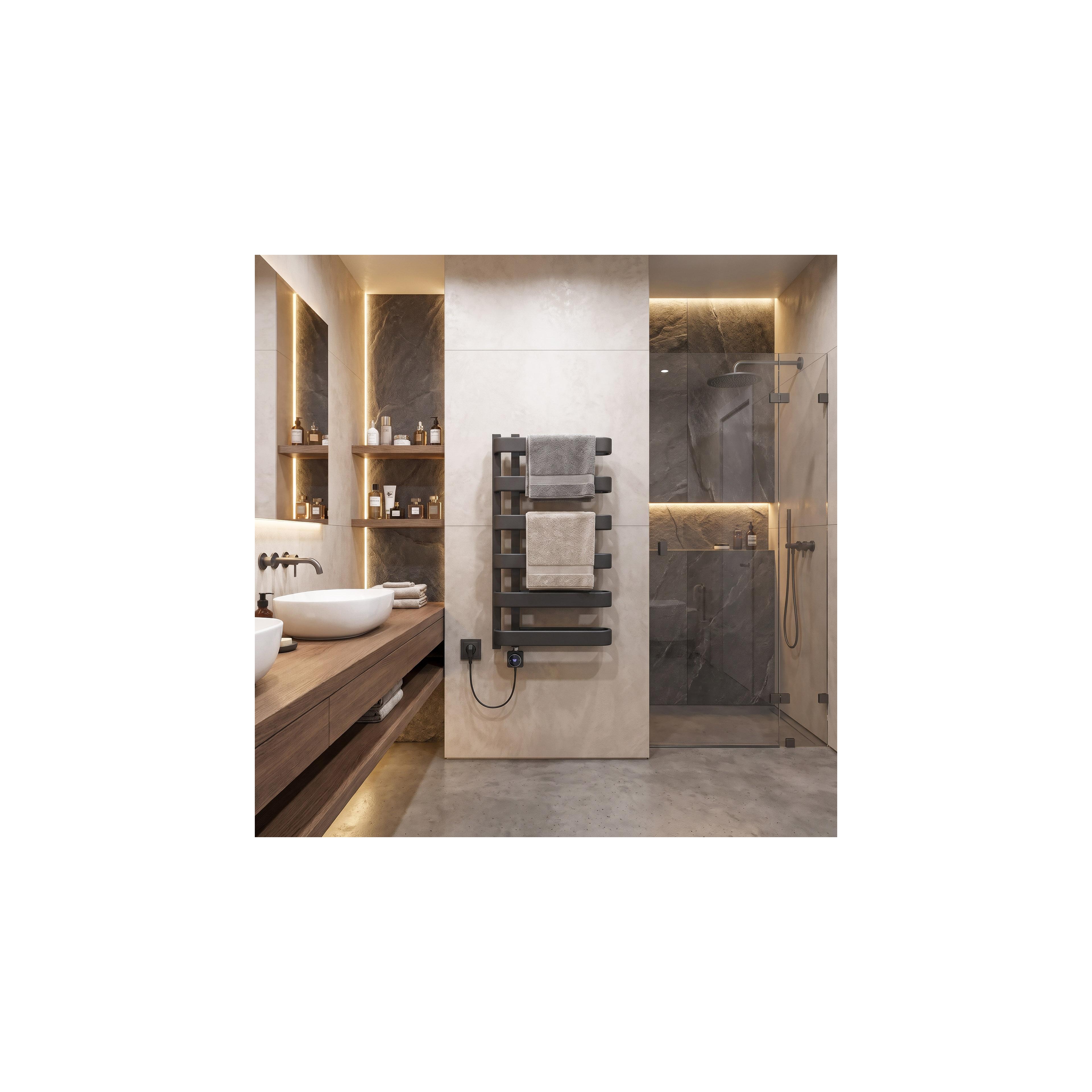 Electric Radiator Rea Artas 90x50cm Grey