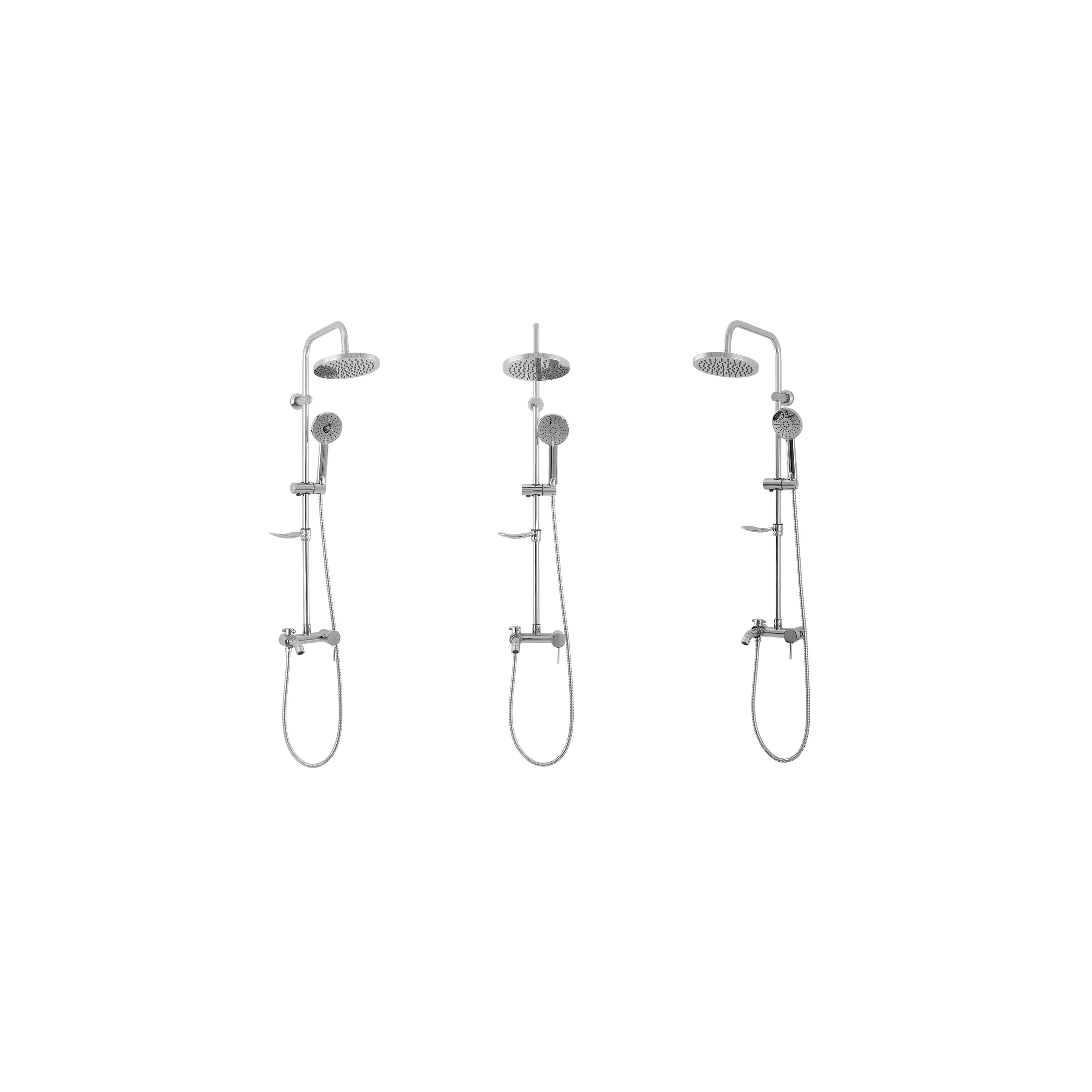 Shower set REA LUIS Chrome