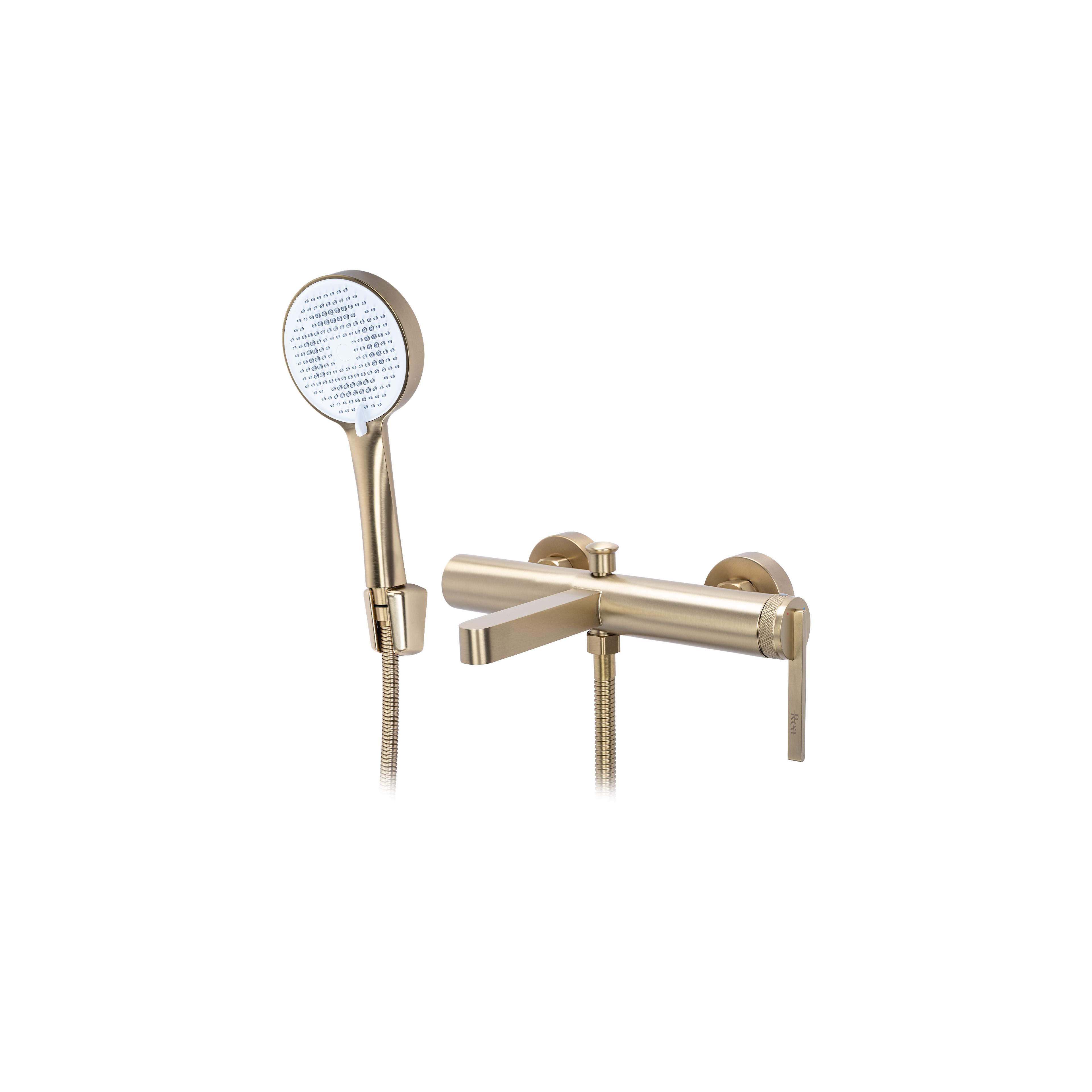 Bath faucet REA Grace Brush Gold