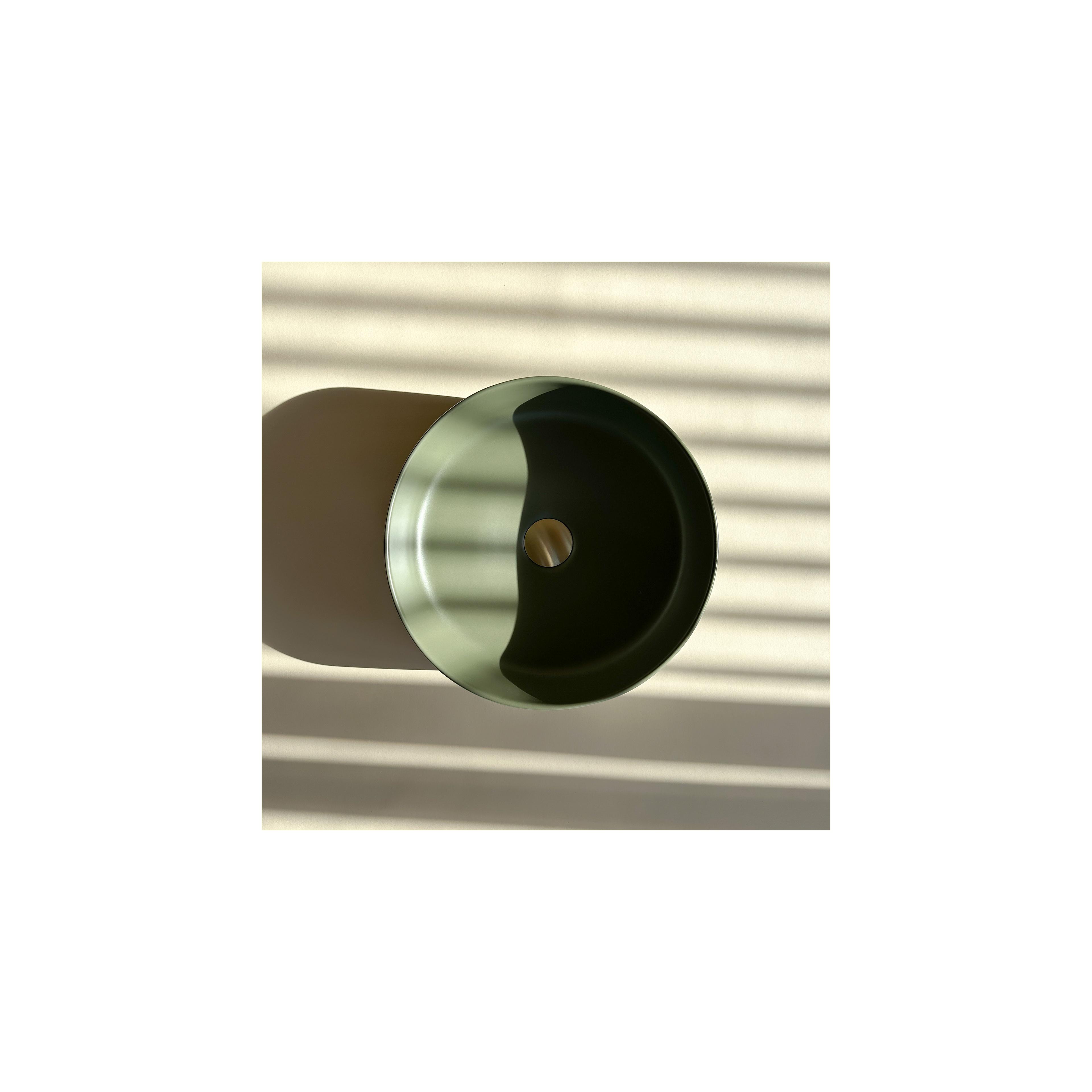 Countertop Basin Rea SAMI GREEN MATT