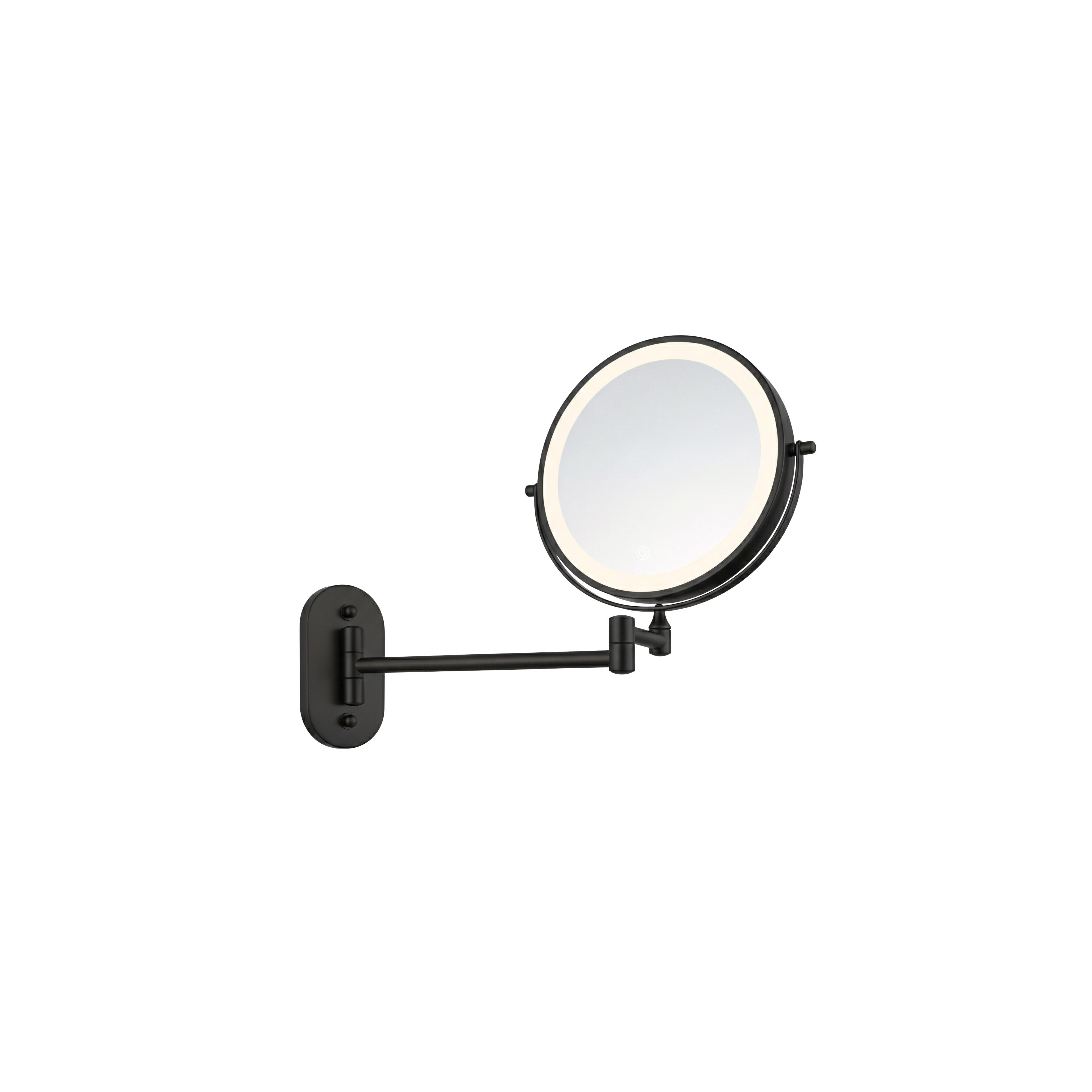 Mirror LED Glow Black