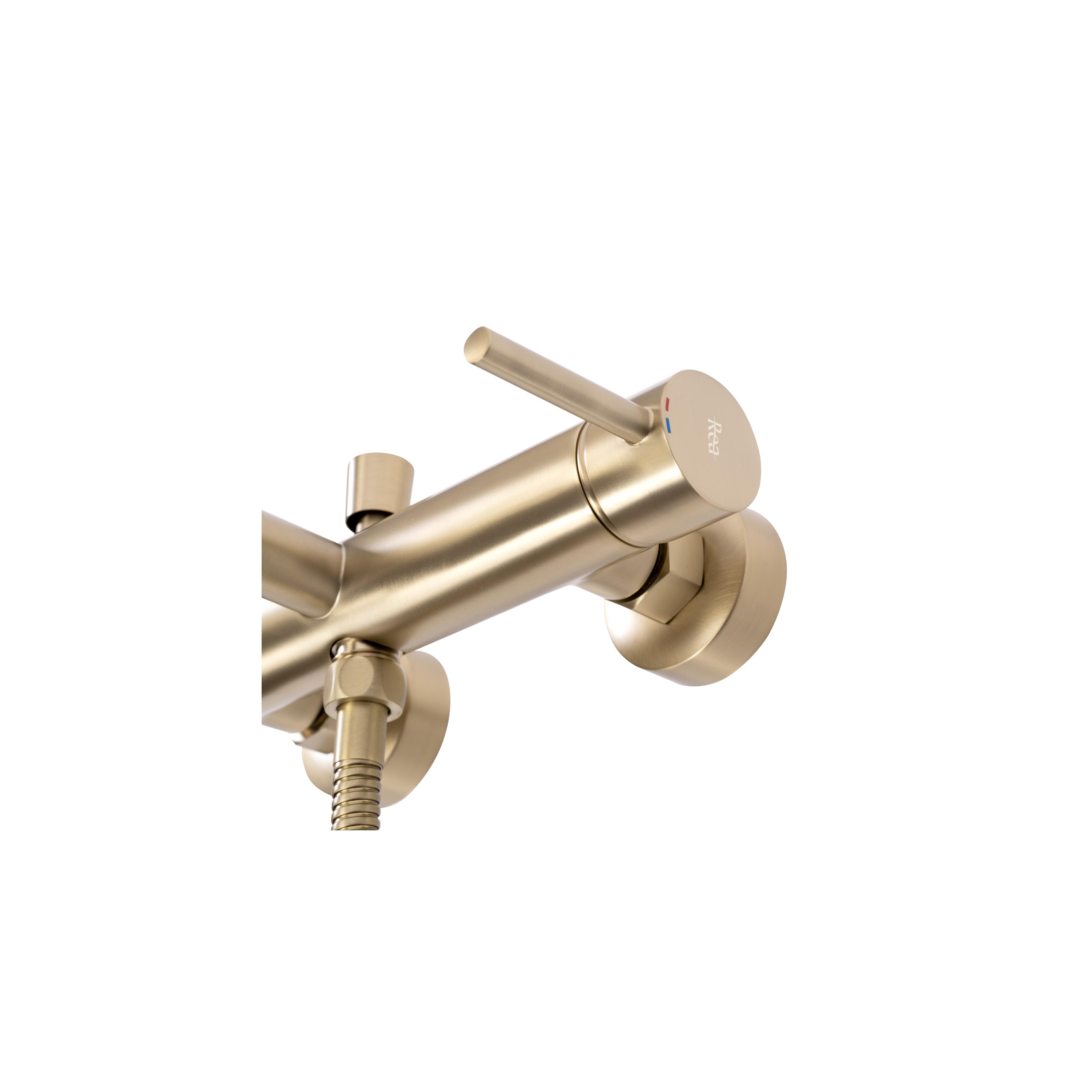 Wannenarmatur Rea Lungo Brush Gold