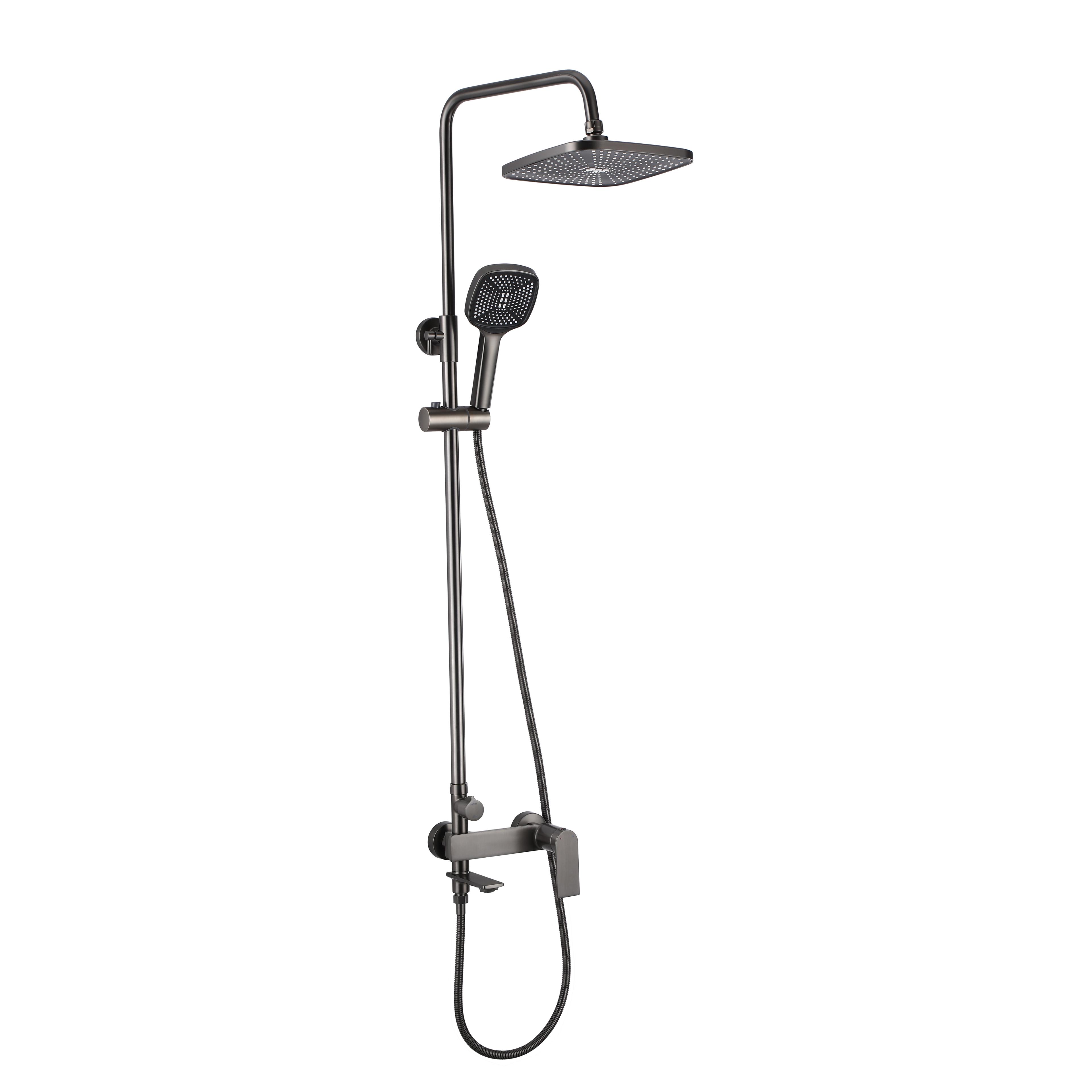 Shower set REA STORM Titanium