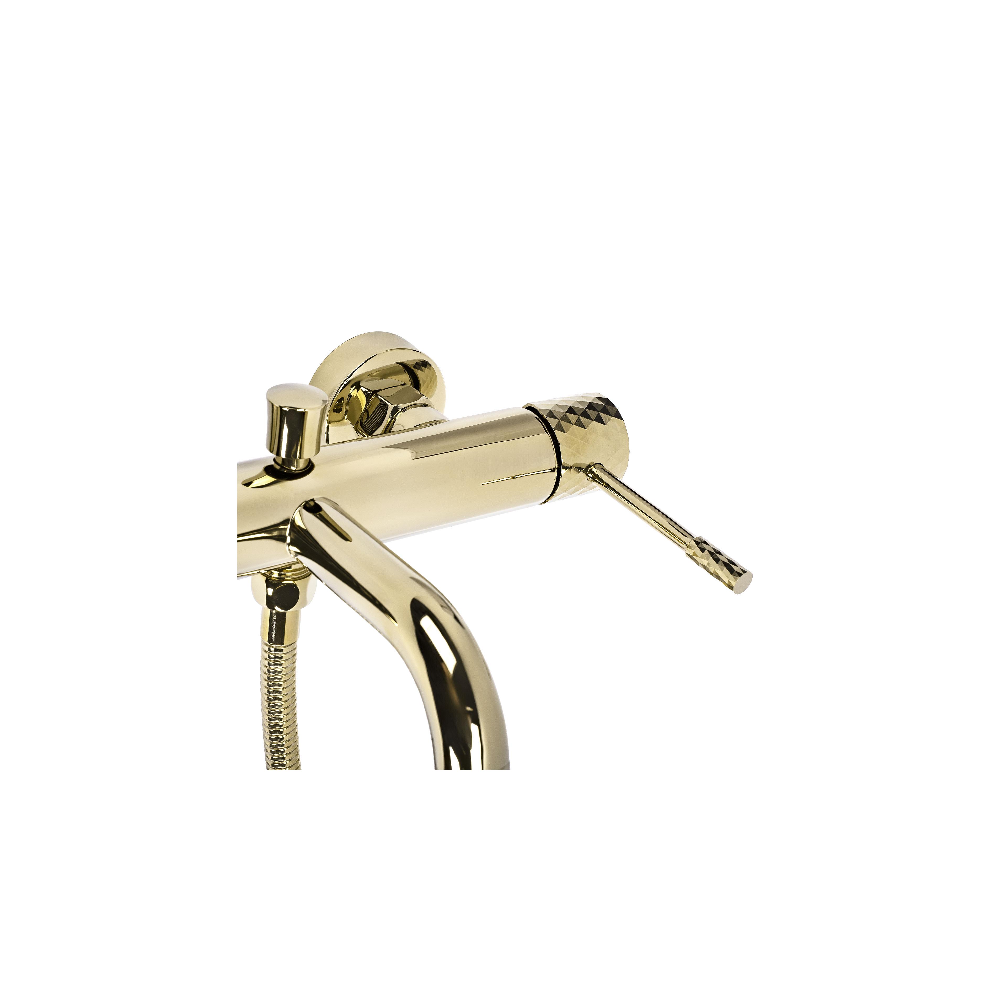 Bathroom faucet Rea Lungo Diamond Gold