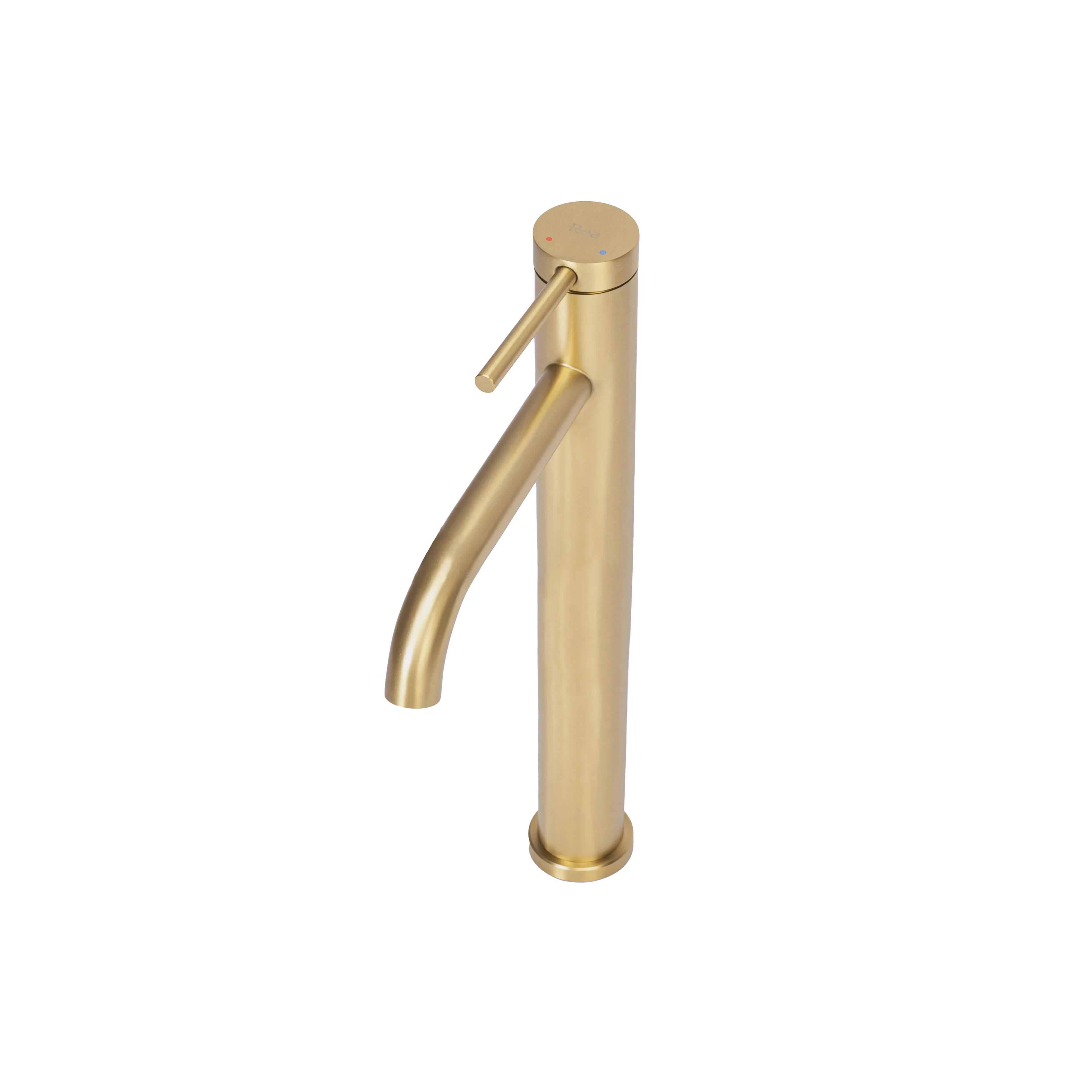 Bathroom faucet Rea CLIF Brush GOLD HIGH