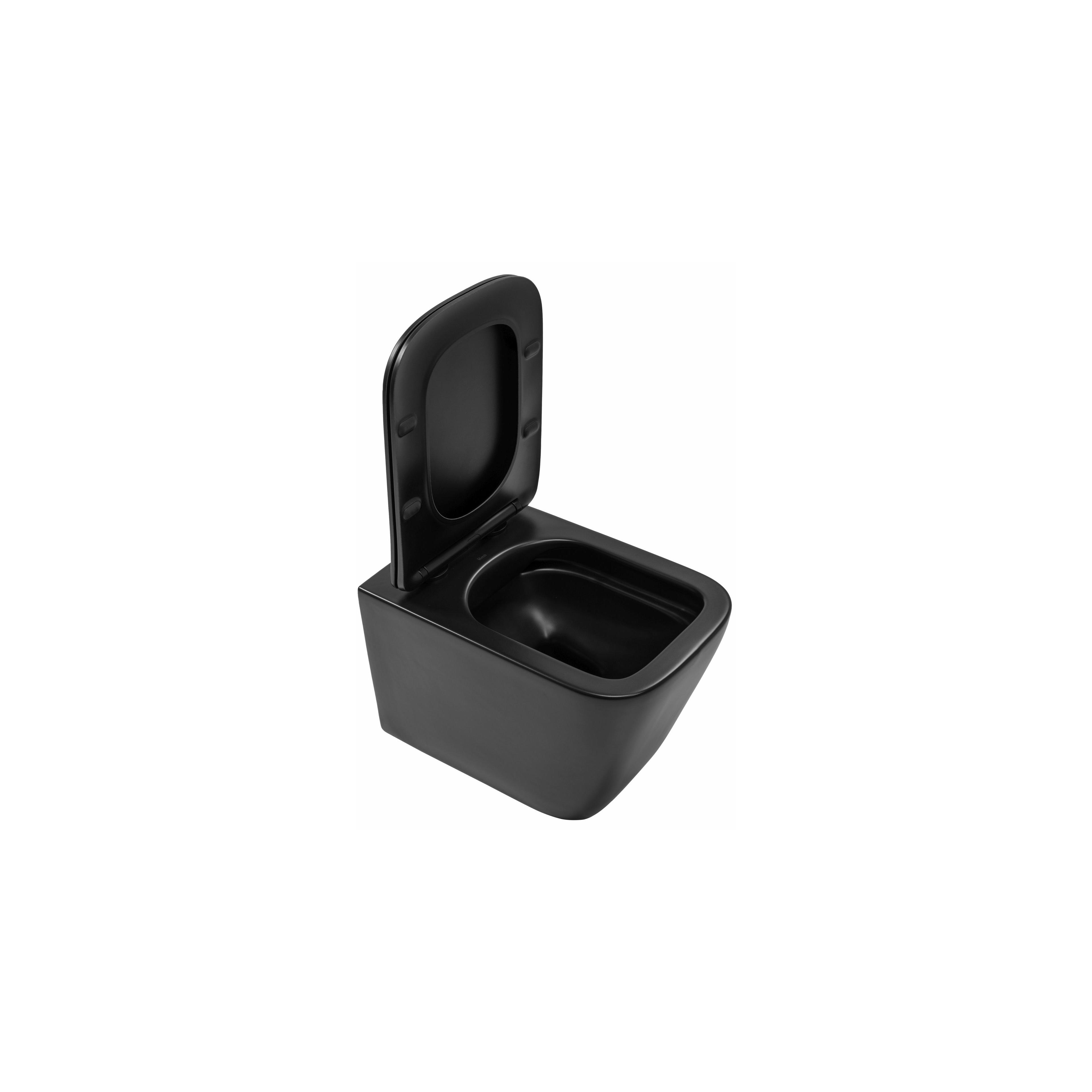 Toilet bowl Rea Julio Black Matt