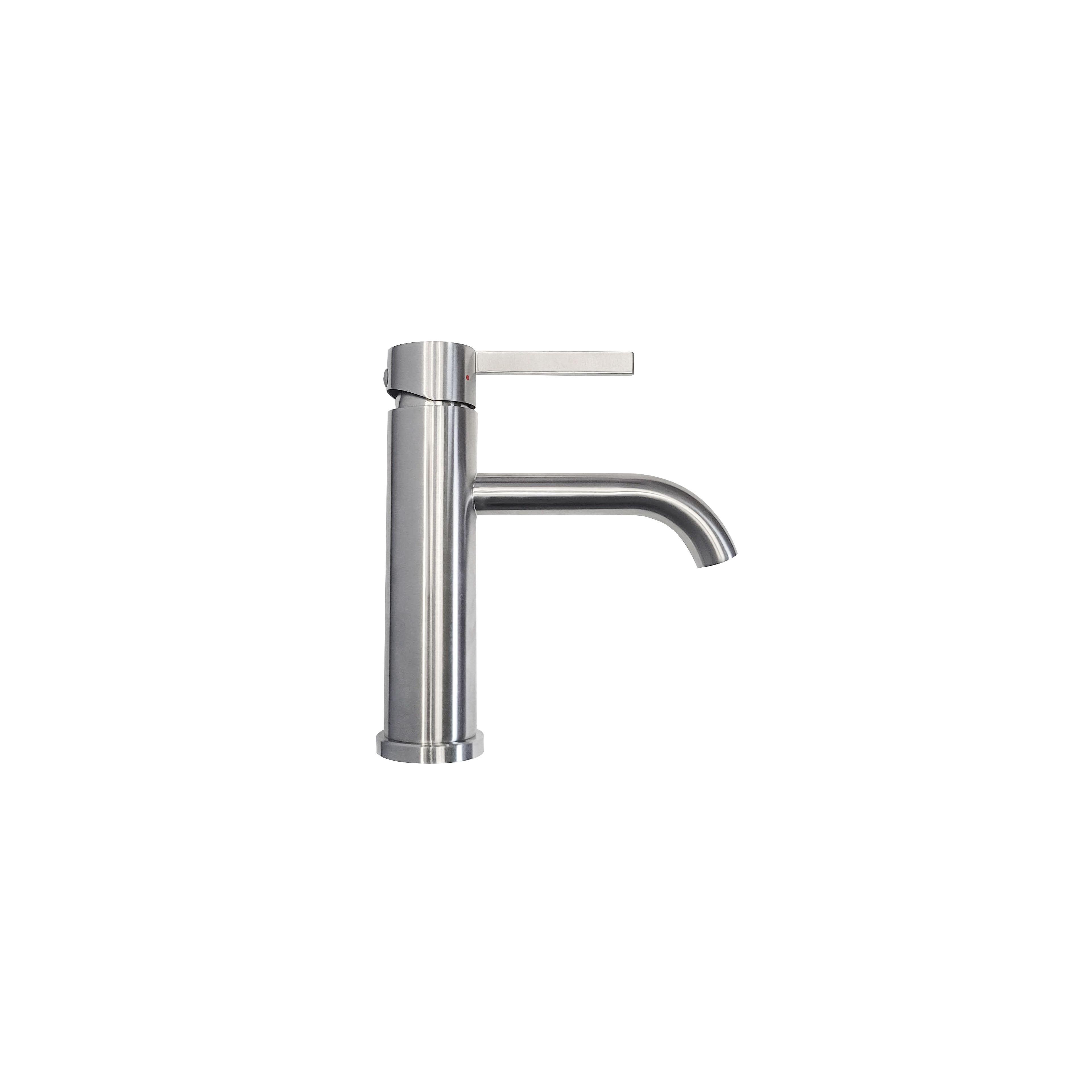 Bathroom faucet Rea Foster Brush Nickel Low
