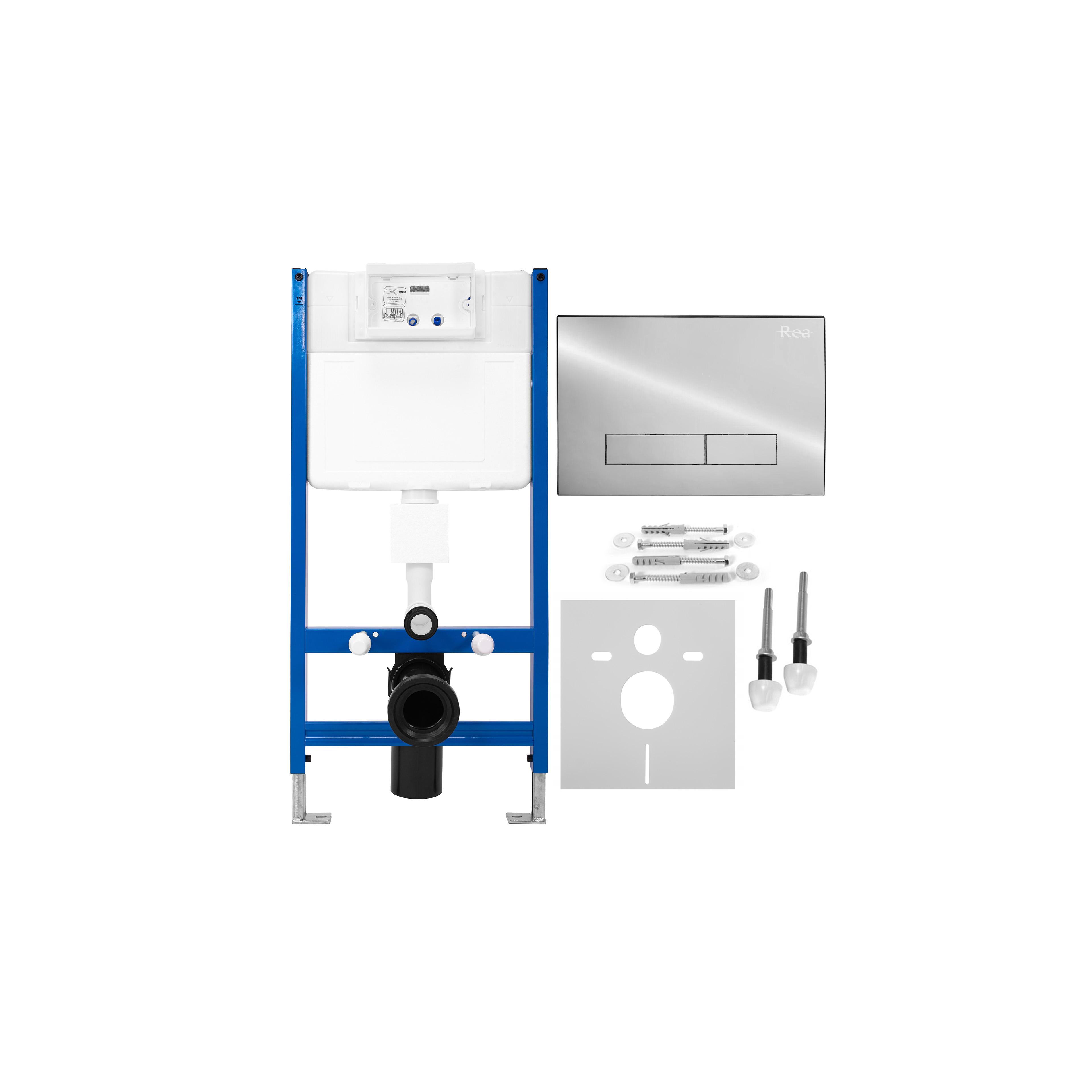 Concealed cistern frame and plate H Chrom