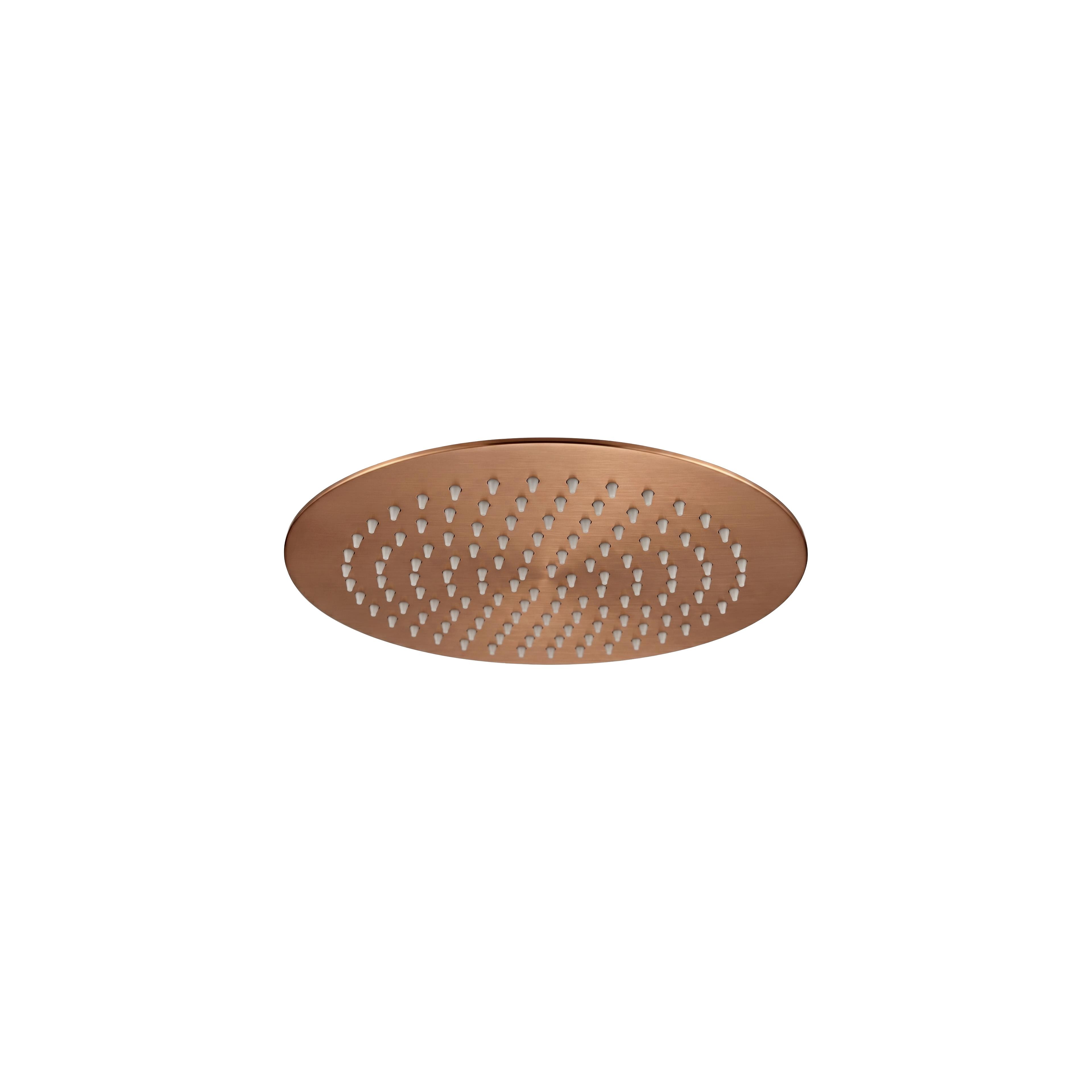Кръгла душ глава REA JS-P014BRG 25cm Brush Copper