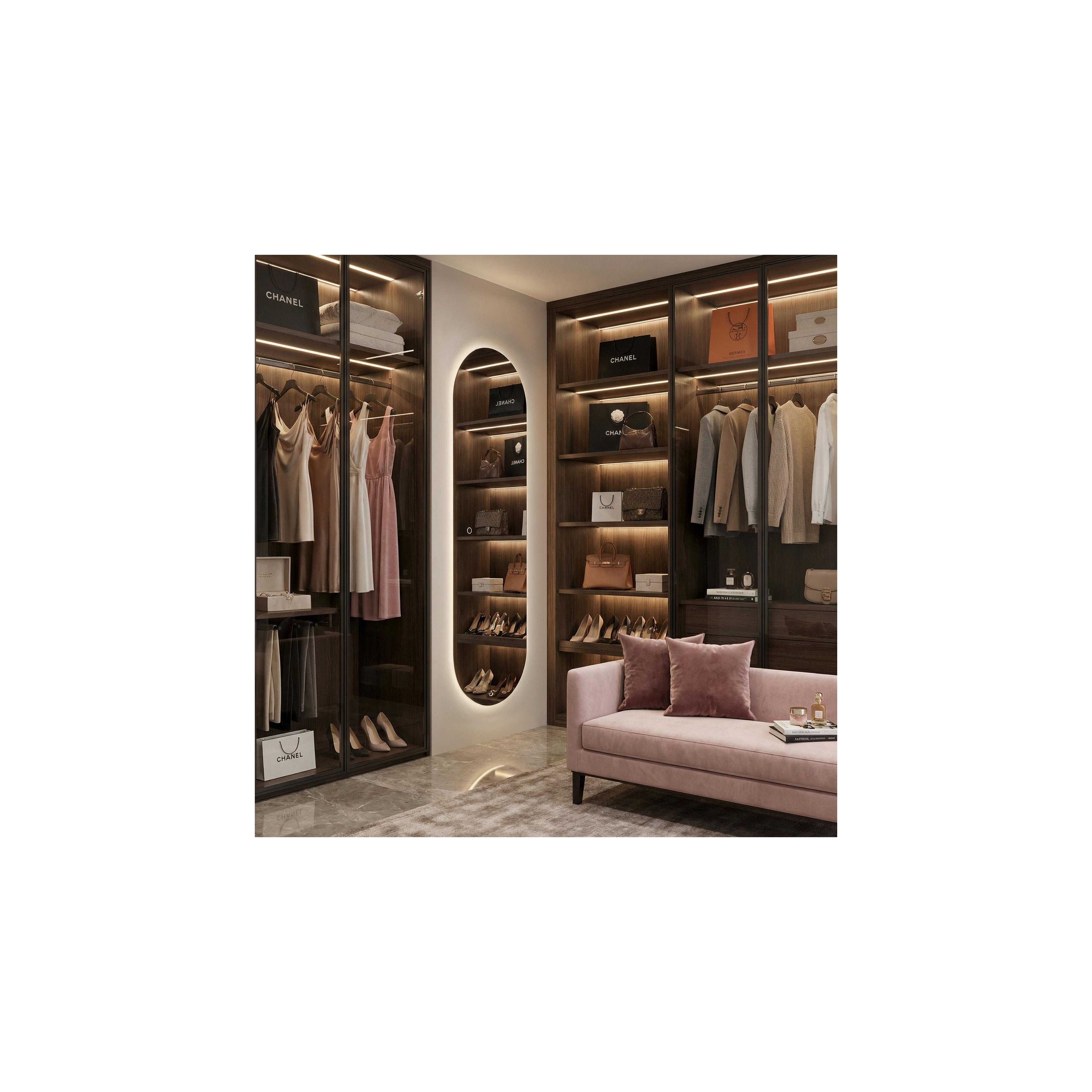 Mirror LED 150x50cm MOL-OV