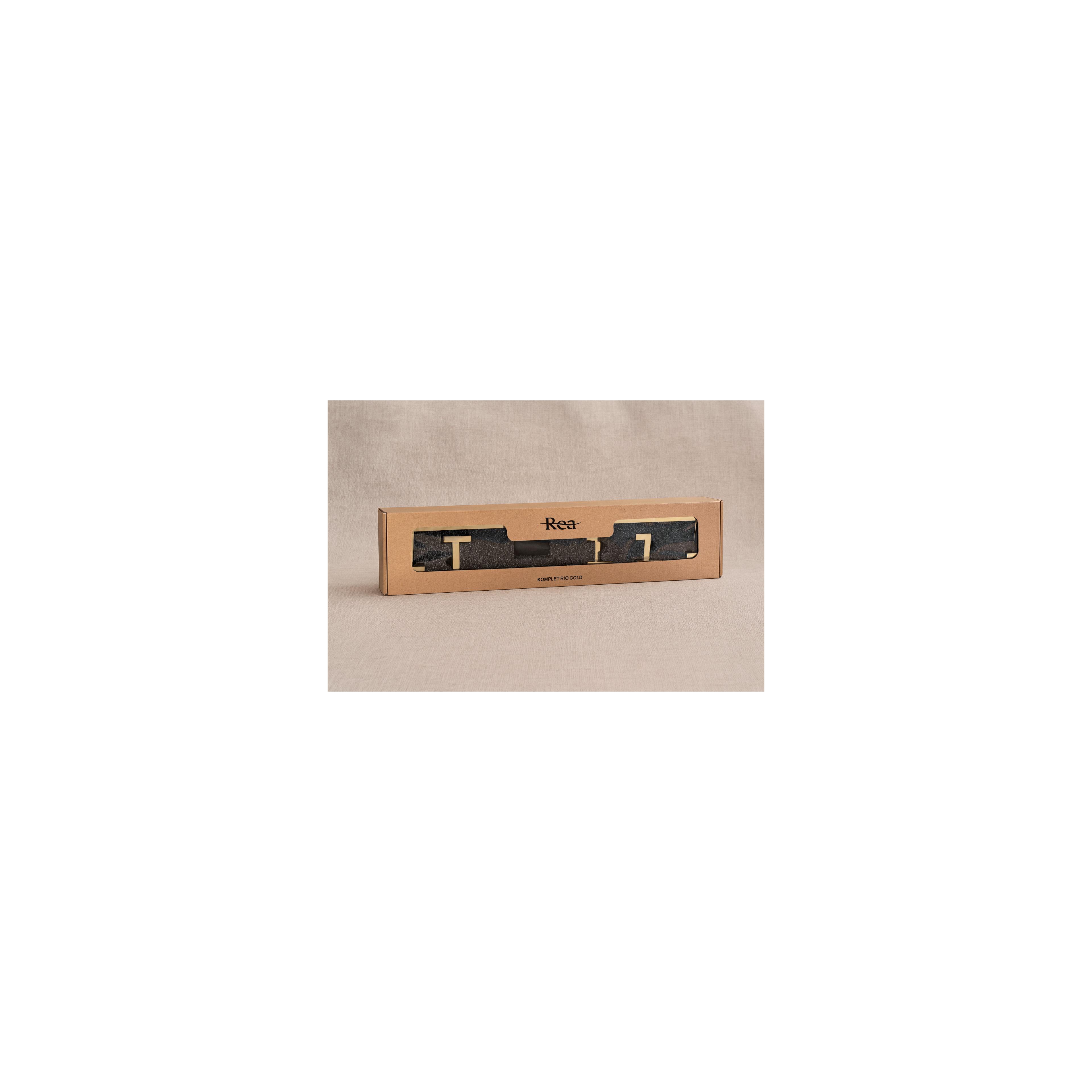 Badezimmer-Accessoire-Set Rio Gold 4-teilig