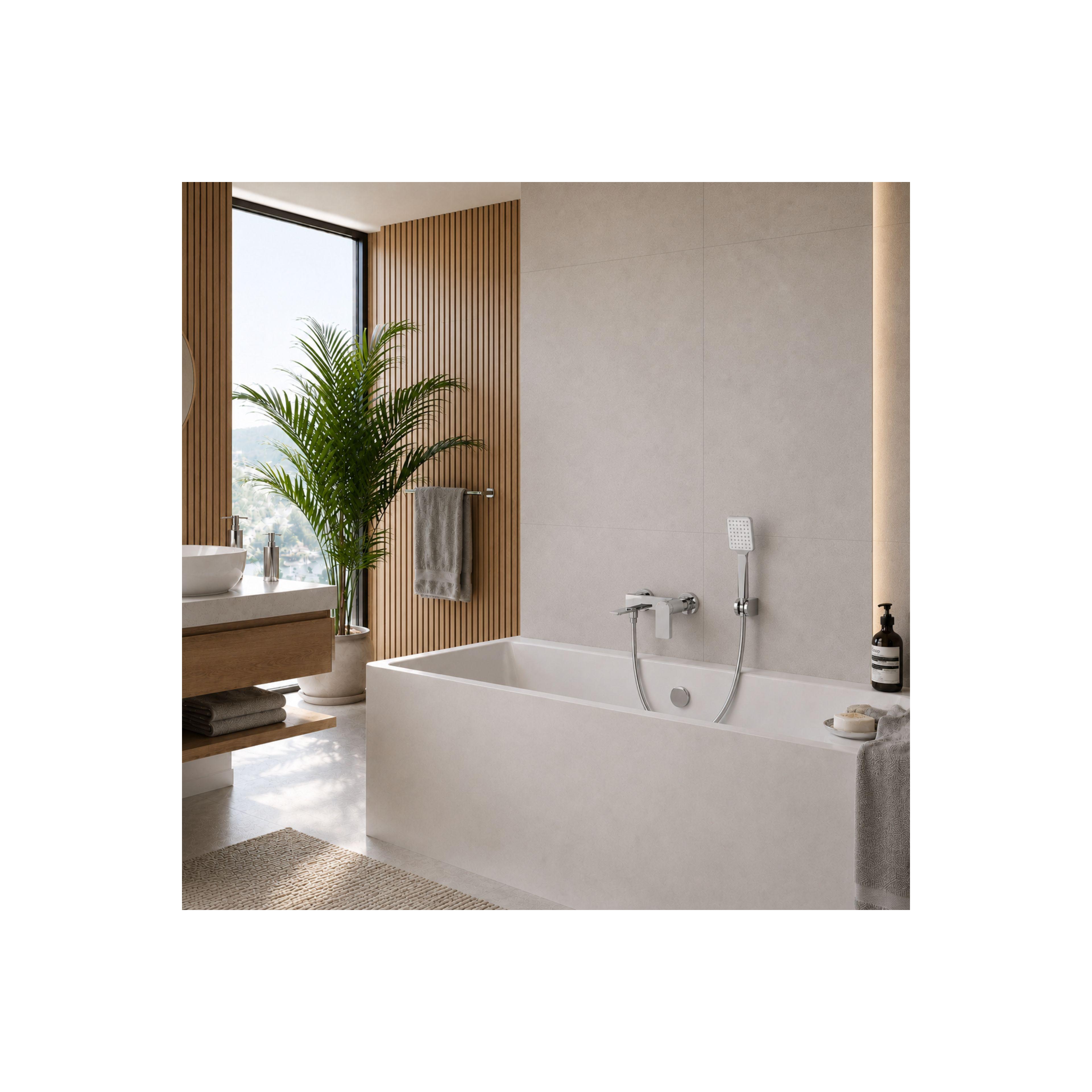 Duschschlauch mit Verdrehschutz Rea Chrome 150 cm