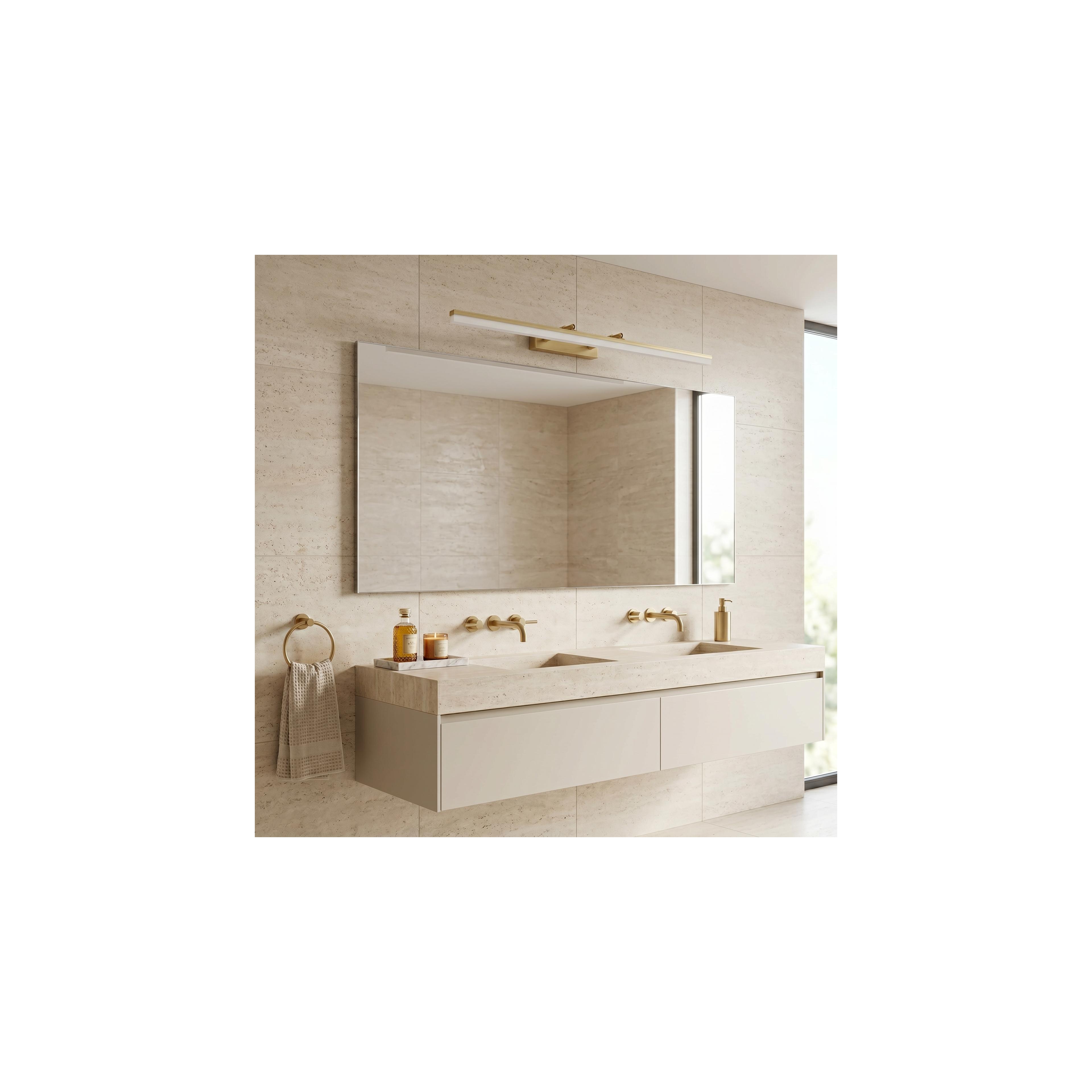 Bad LED-Wandleuchte  APP1877-1W 80cm BRUSH GOLD