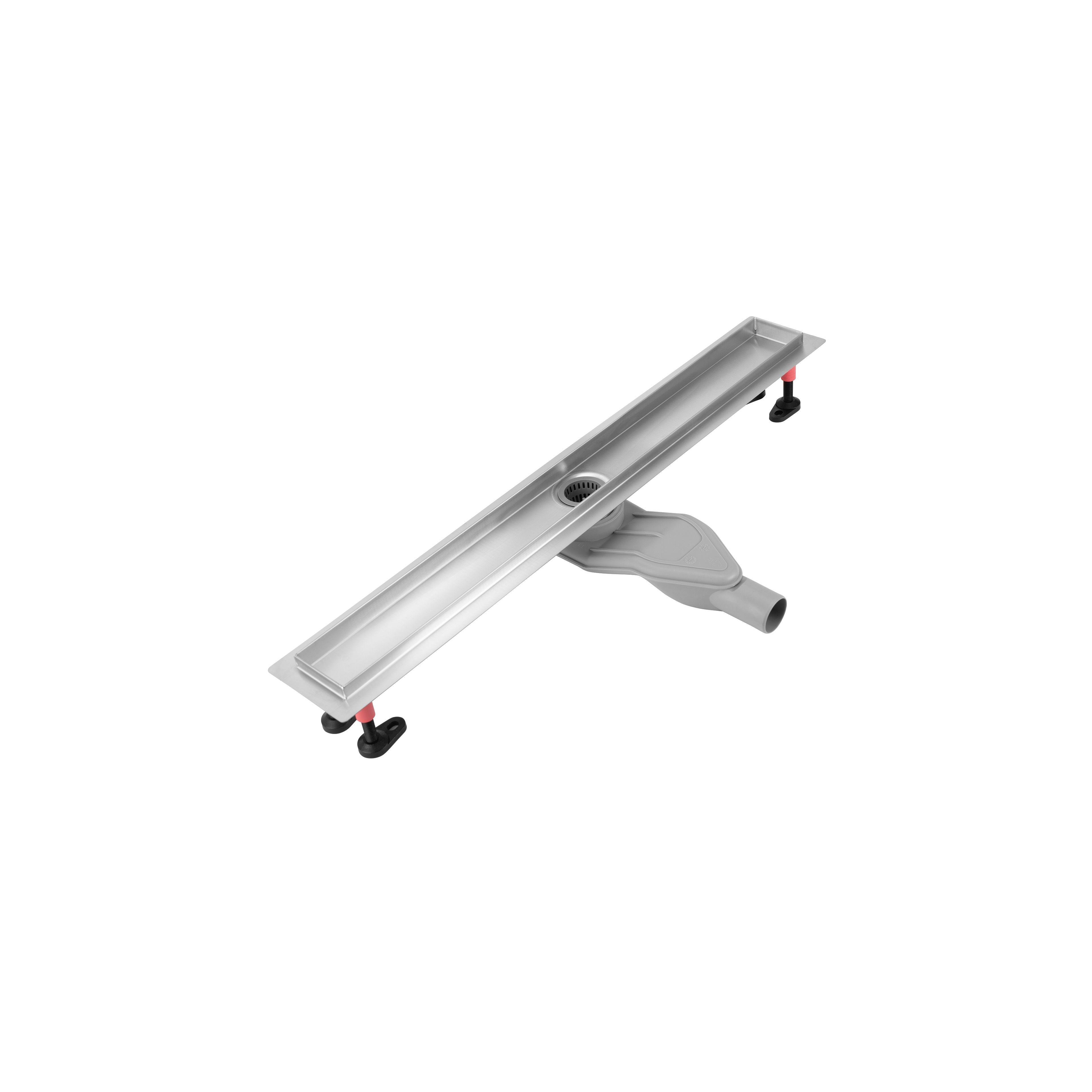 Linear drainage REA Neox Superflow BRUSH NICKEL 50